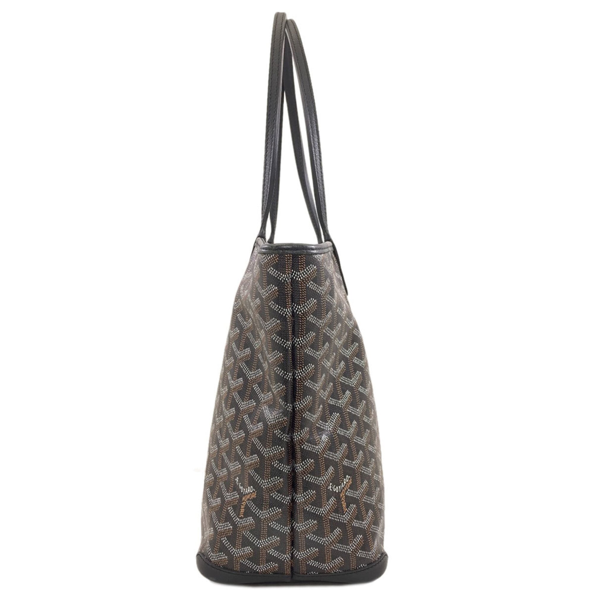 Goyard Brown Pvc Tote Bag (Pre-Owned)
