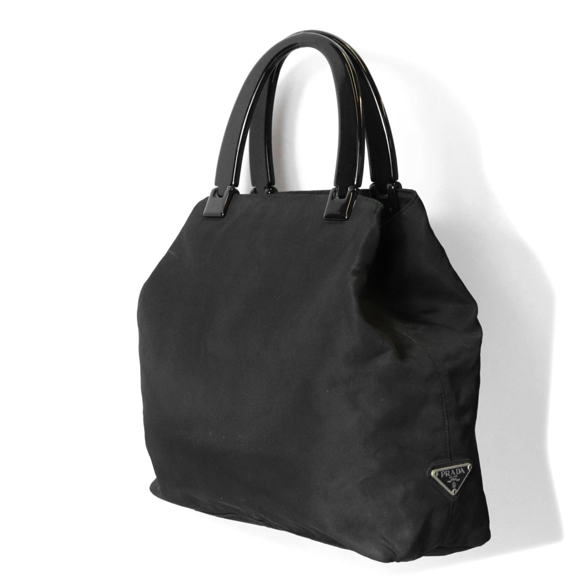 Prada Black Nylon Handbag (Pre-Owned)