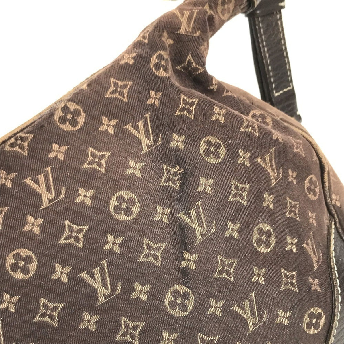 Louis Vuitton Brown Monogram Mini Lin Shoulder Bag (Pre-Owned)