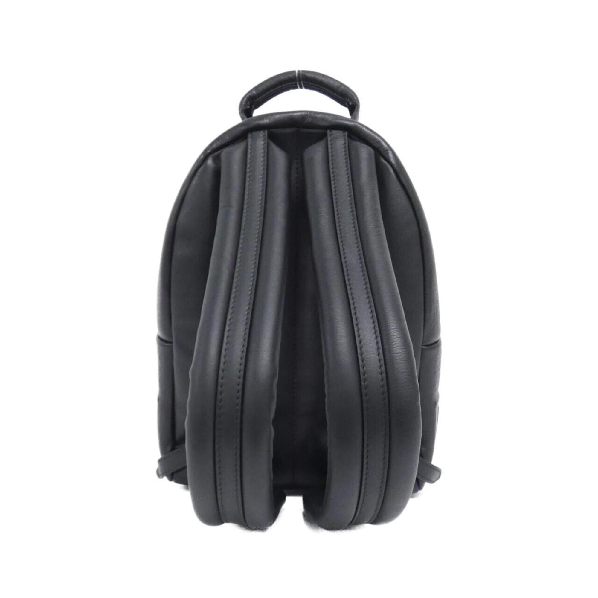 Louis Vuitton Black Leather Backpack (Pre-Owned)