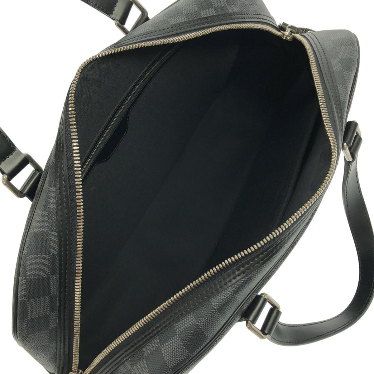 Louis Vuitton Graphite Coated Canvas Handbag (Pre-Owned)