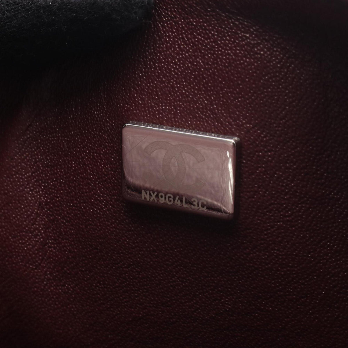 Chanel Black Leather Handbag Shoulder Bag (Pre-Owned)
