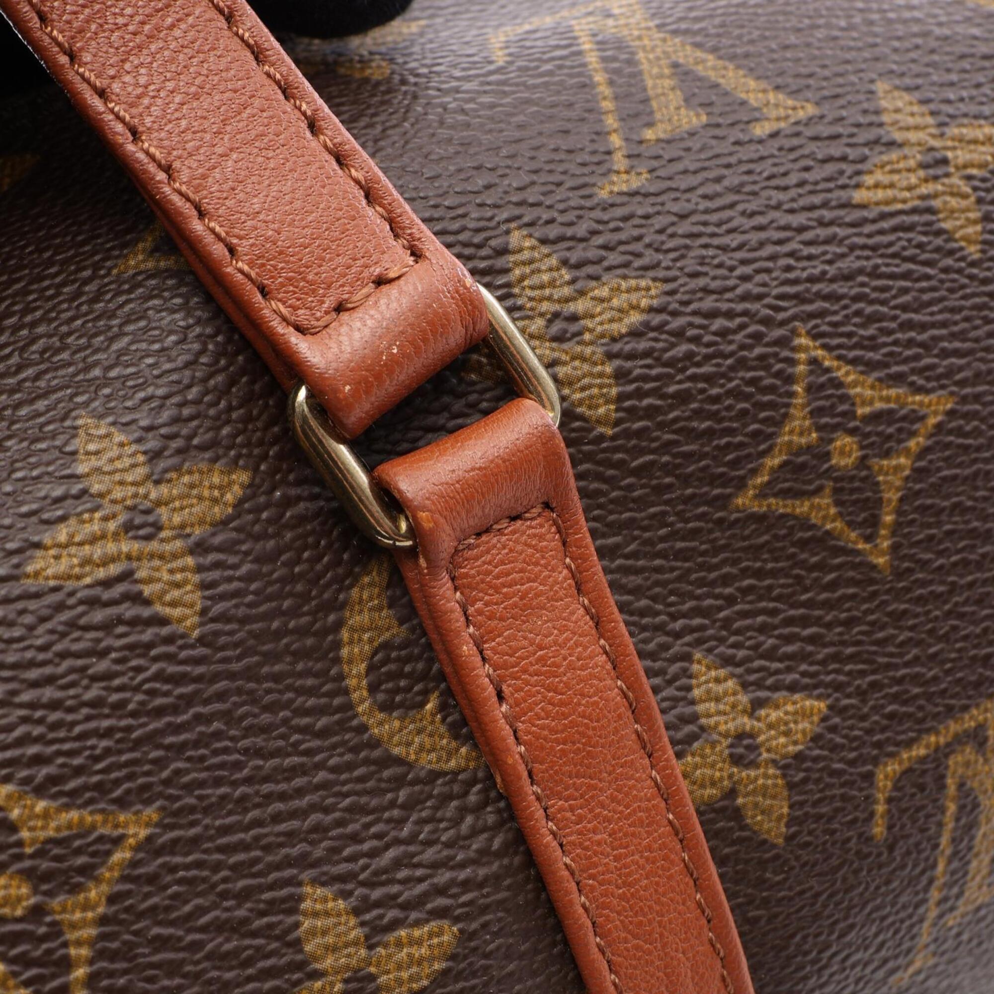 Louis Vuitton Brown Monogram Coated Canvas Handbag (Pre-Owned)
