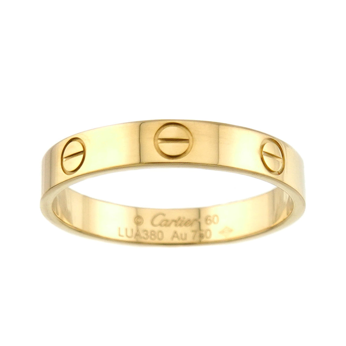 Cartier Yellow Gold (18K) Band Ring (Pre-Owned)