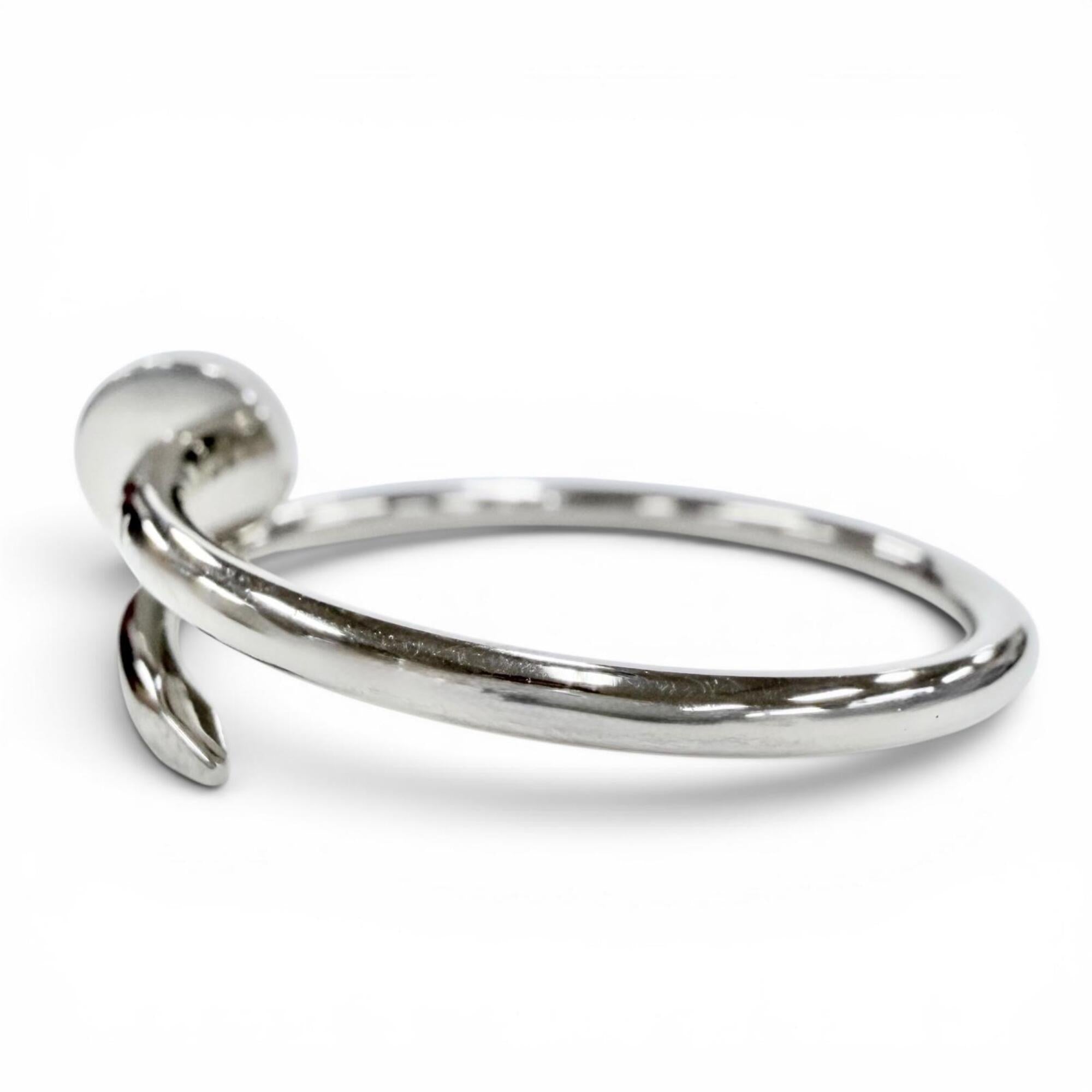 Cartier White Gold White Gold (18K) Band Ring (Pre-Owned)