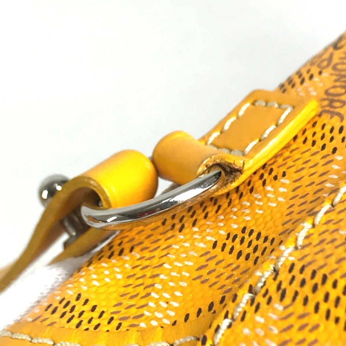 Goyard Yellow Pvc Leather Tote Bag (Pre-Owned)