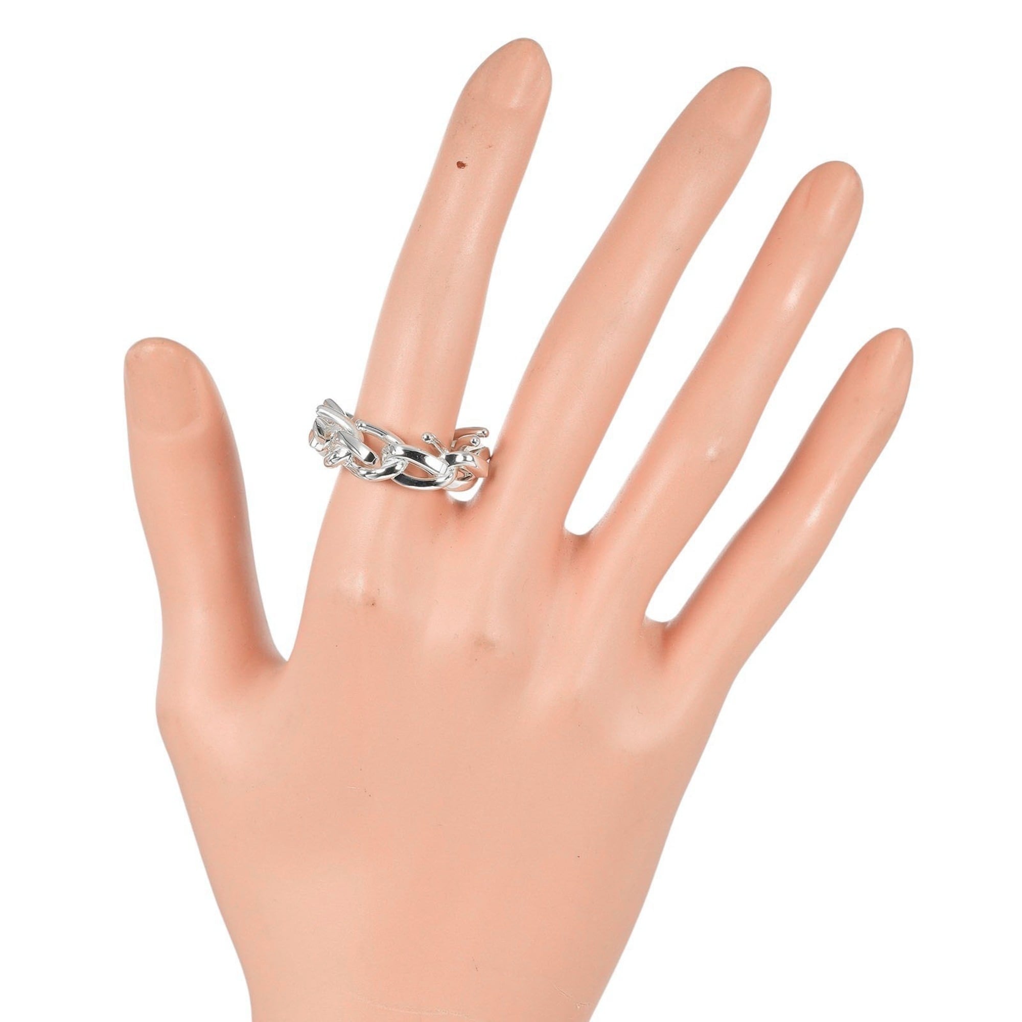 Tiffany Silver Silver 925 Band Ring (Pre-Owned)