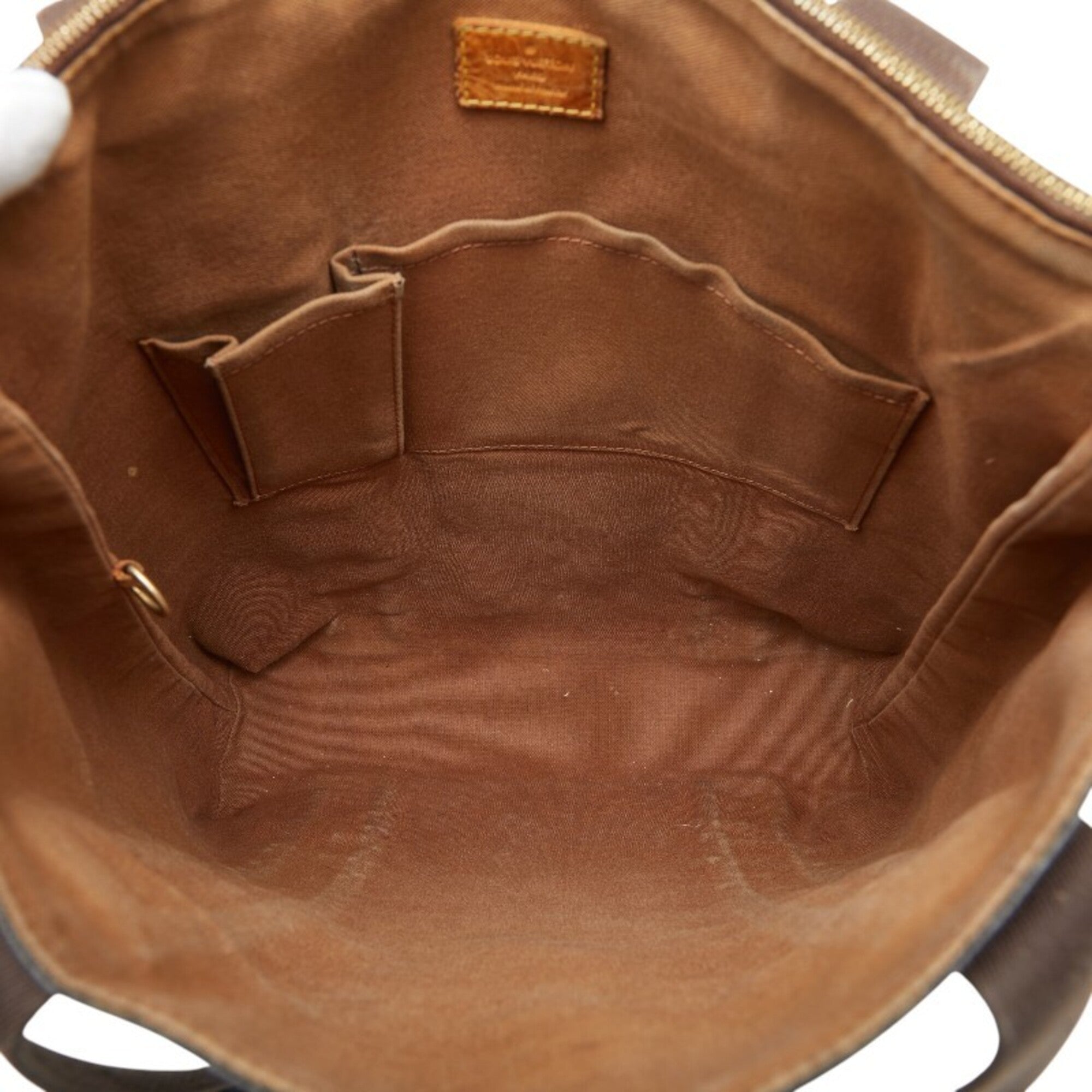 Louis Vuitton Brown Pvc Canvas Shoulder Bag Tote Bag (Pre-Owned)
