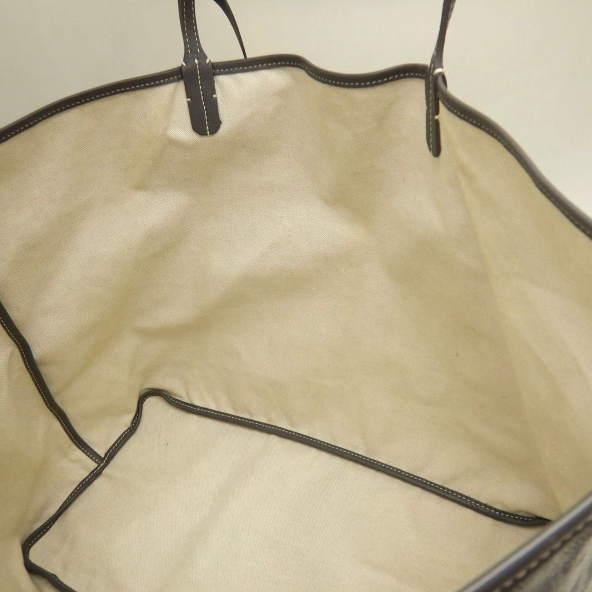 Goyard Gray Coated Canvas Pouch Tote Bag (Pre-Owned)