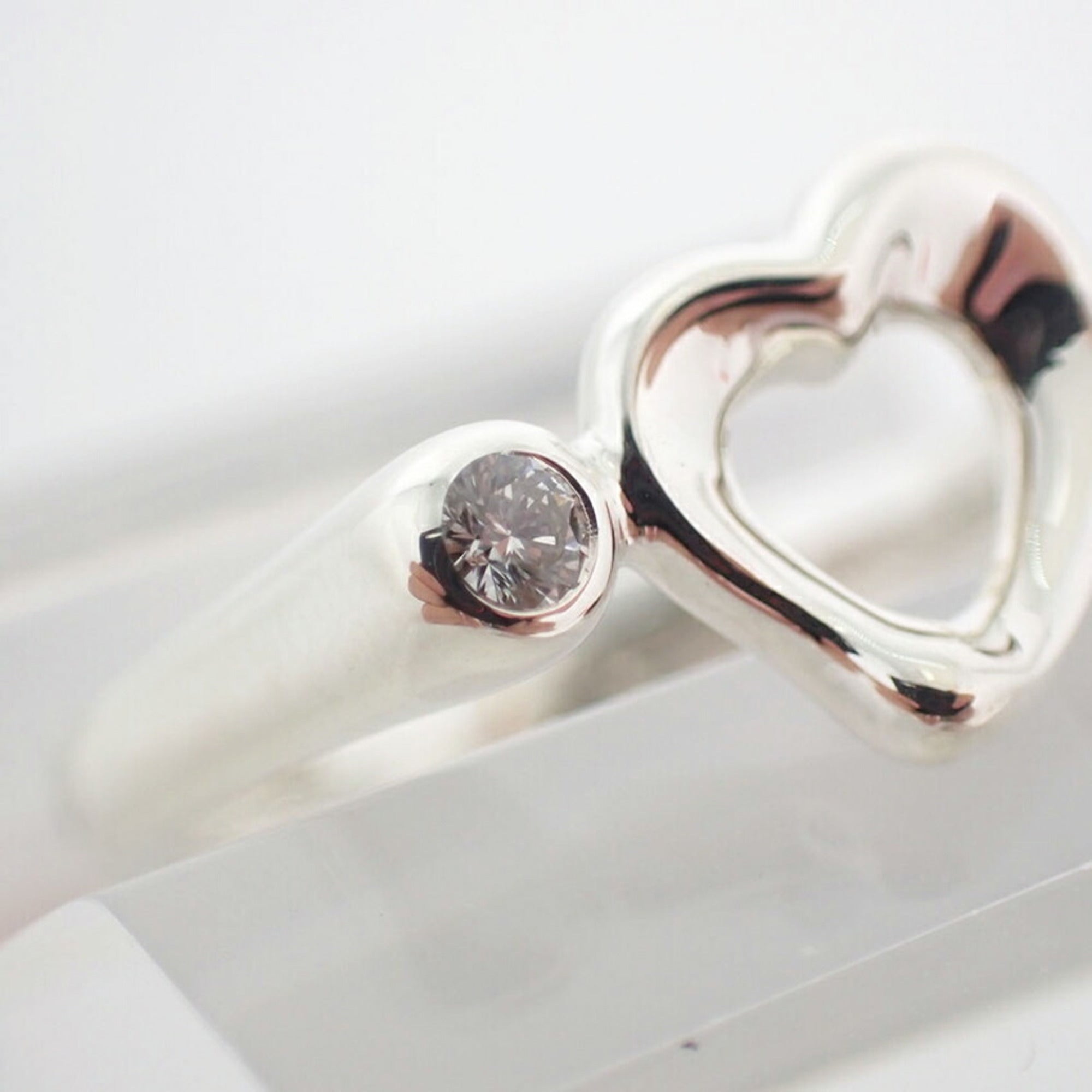 Tiffany Sterling Silver 925 Band Ring (Pre-Owned)