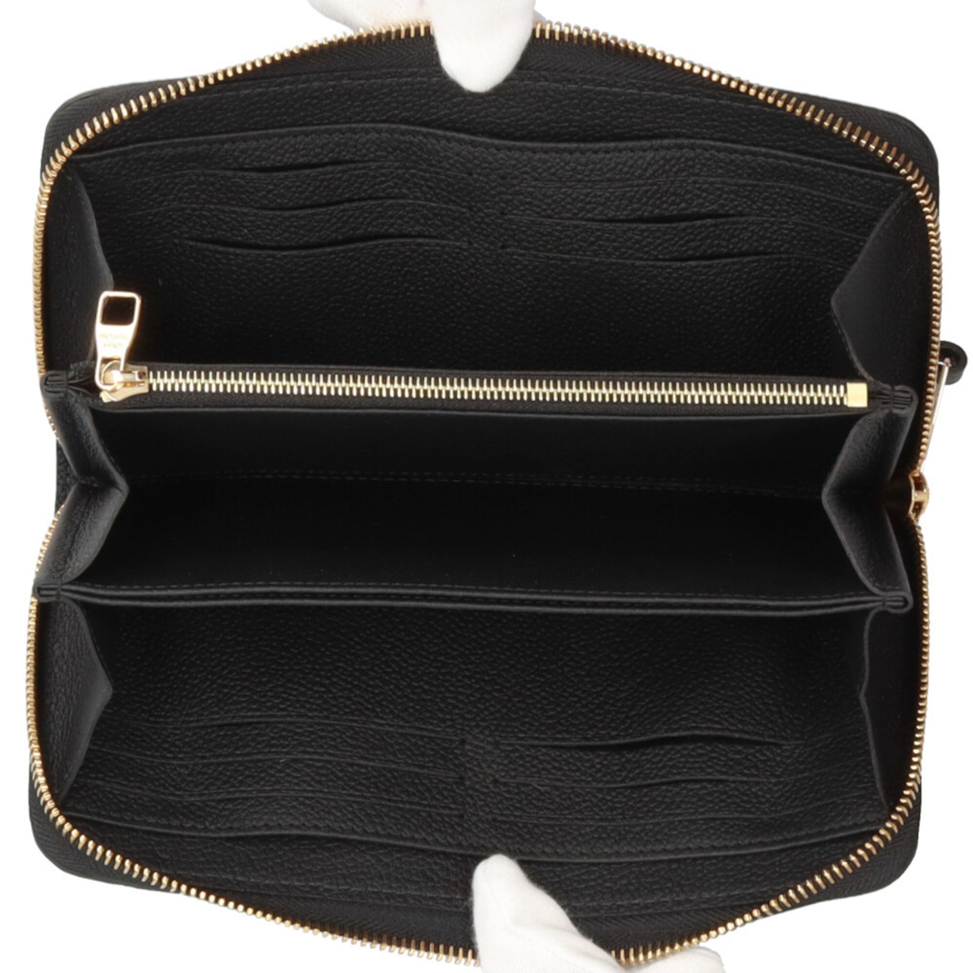 Louis Vuitton Beige Black Monogram Coin Purse/Coin Case (Pre-Owned)