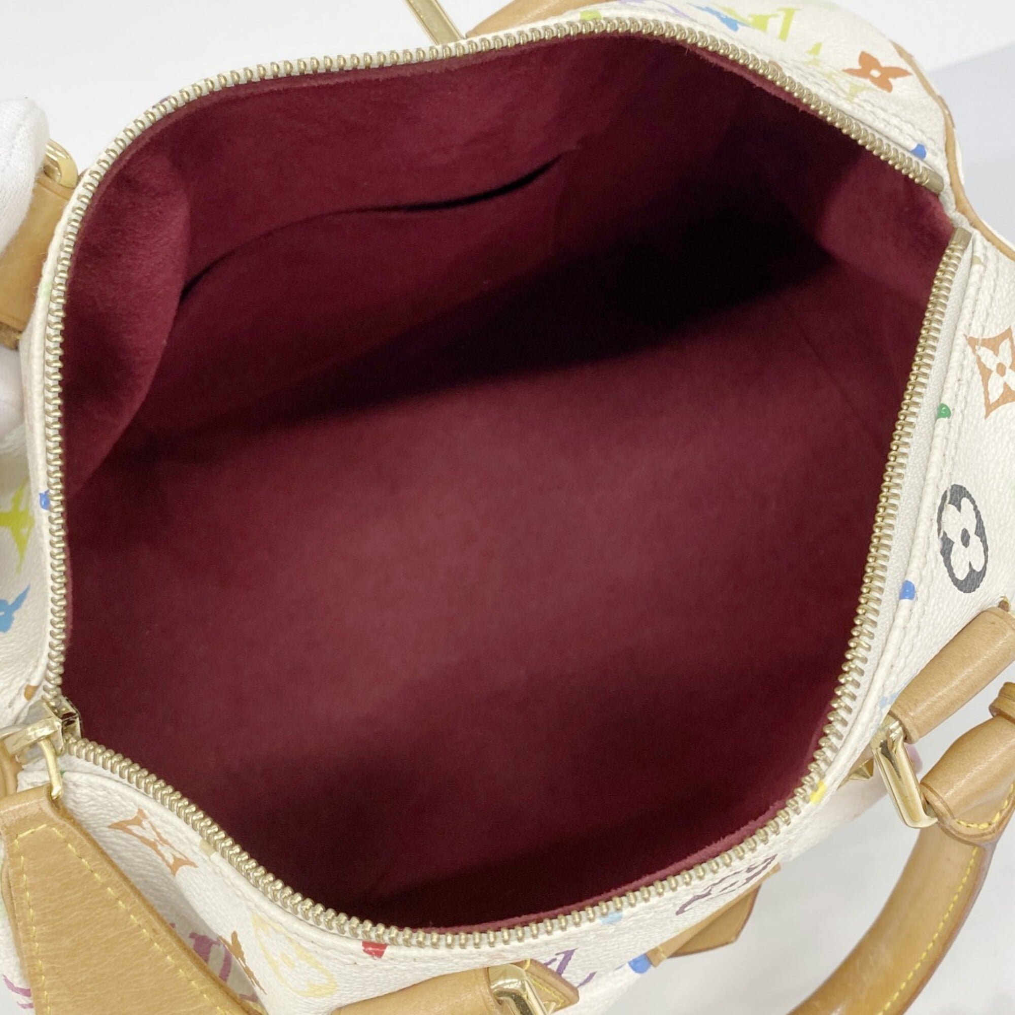 Louis Vuitton Blanc Handbag (Pre-Owned)