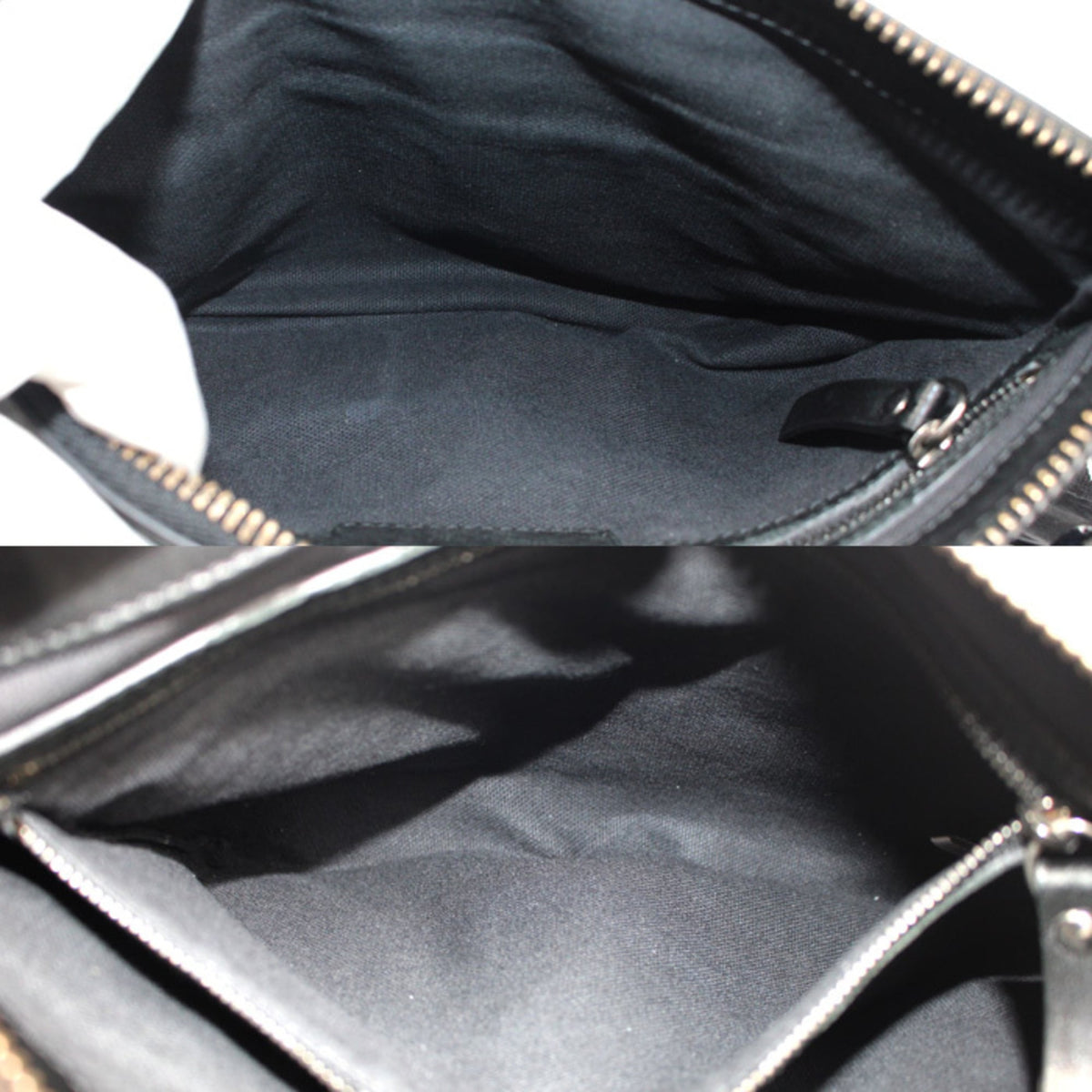 Jimmy Choo Navy Denim Leather Shoulder Bag (Pre-Owned)