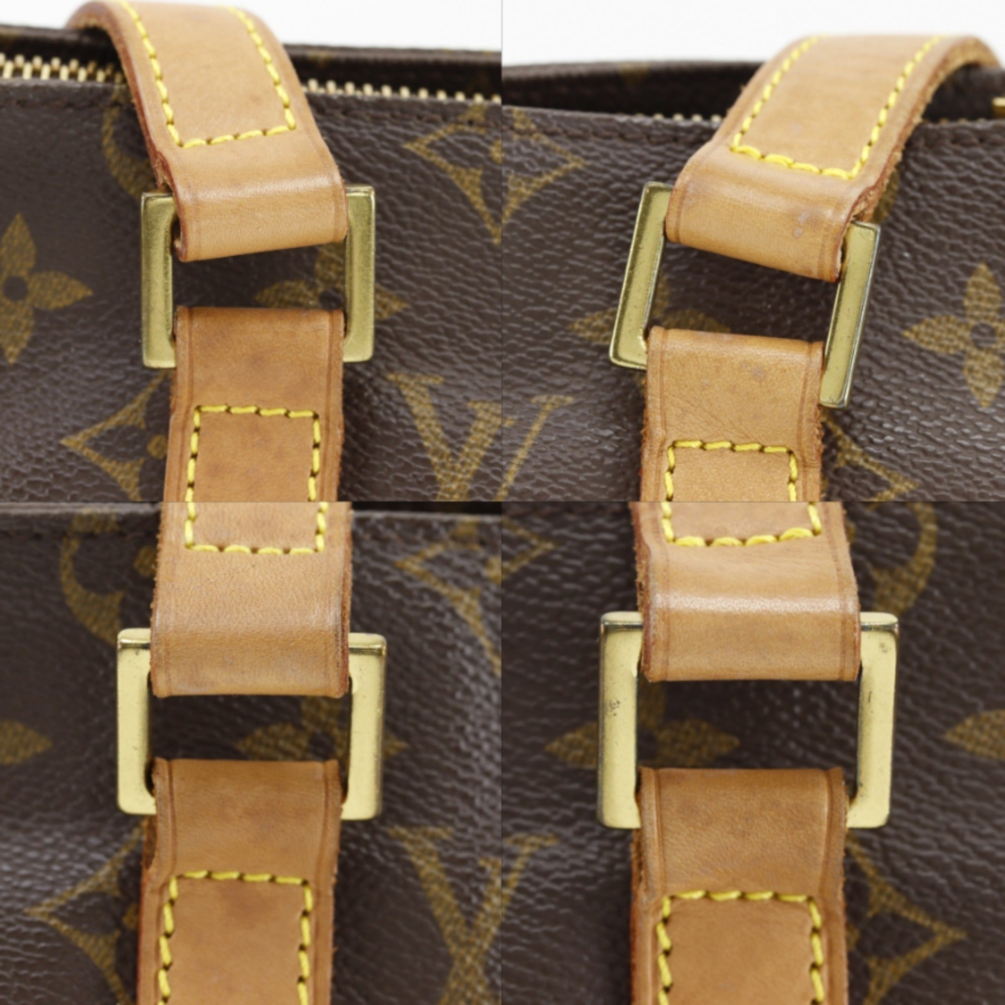 Louis Vuitton Brown Monogram Canvas Tote Bag (Pre-Owned)