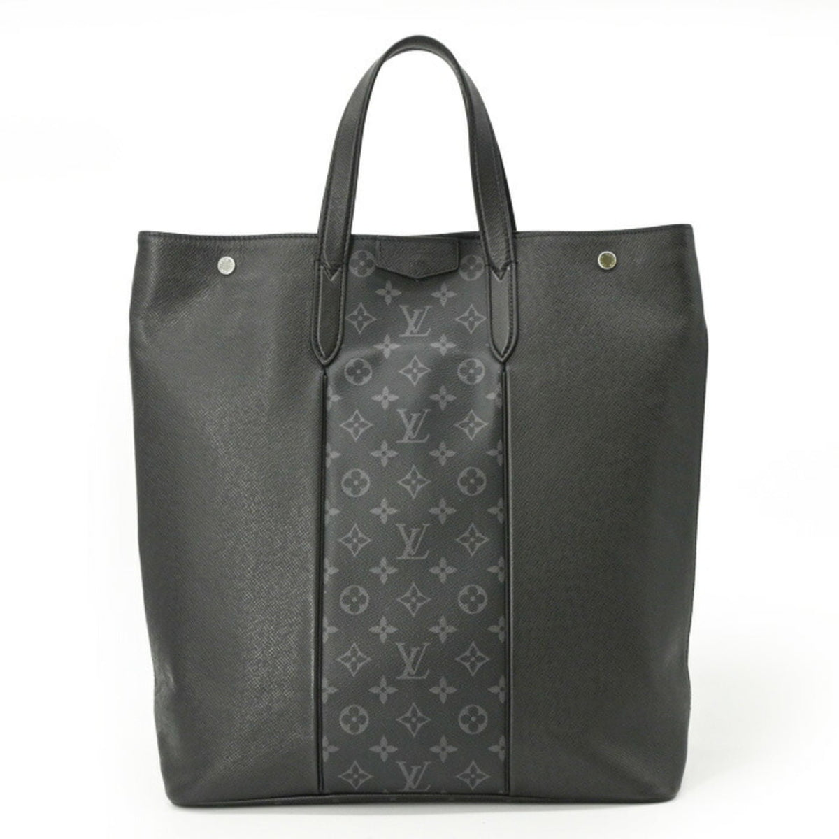 Louis Vuitton Taigarama Black Taigarama Handbag Tote Bag (Pre-Owned)