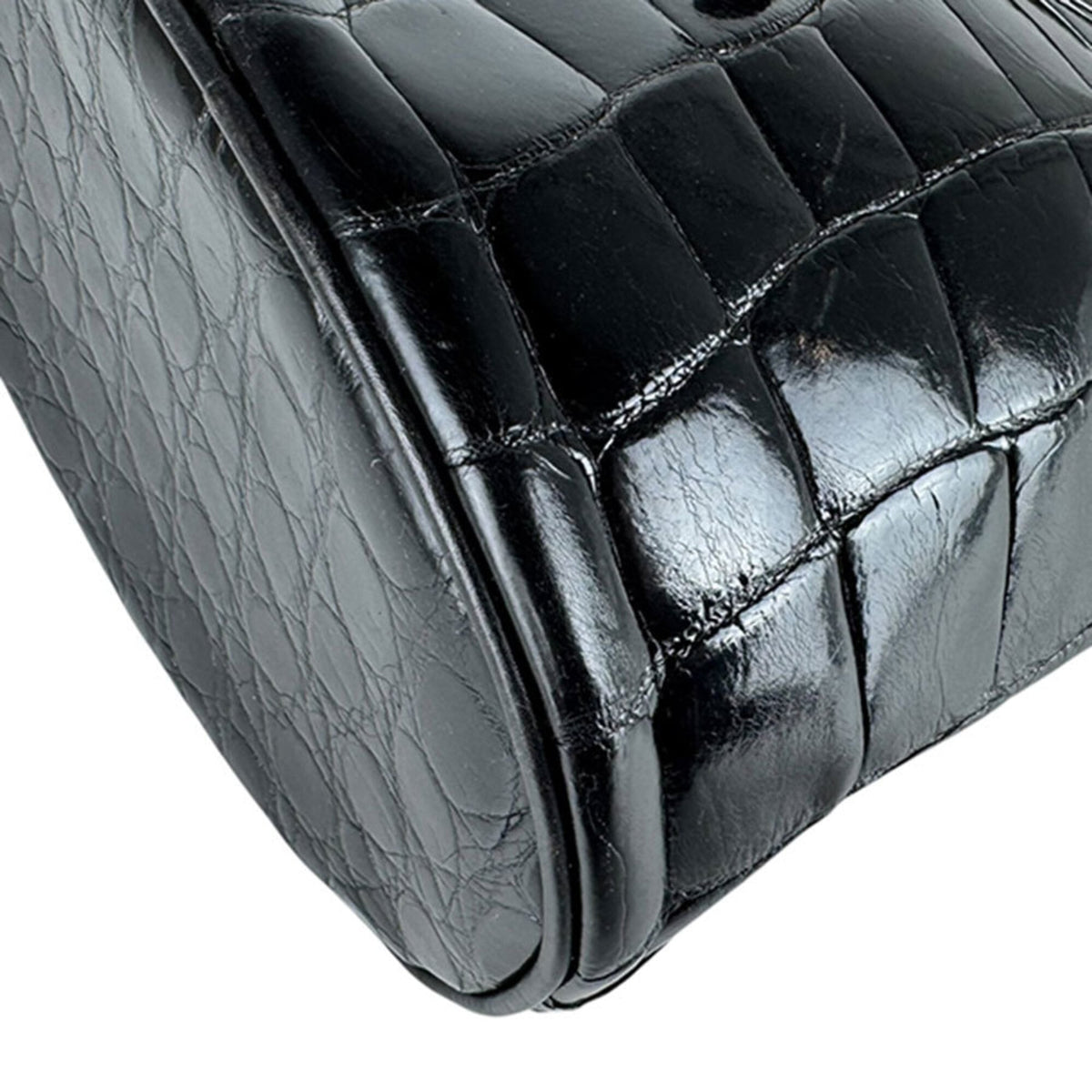 Celine Black Leather Shoulder Bag (Pre-Owned)