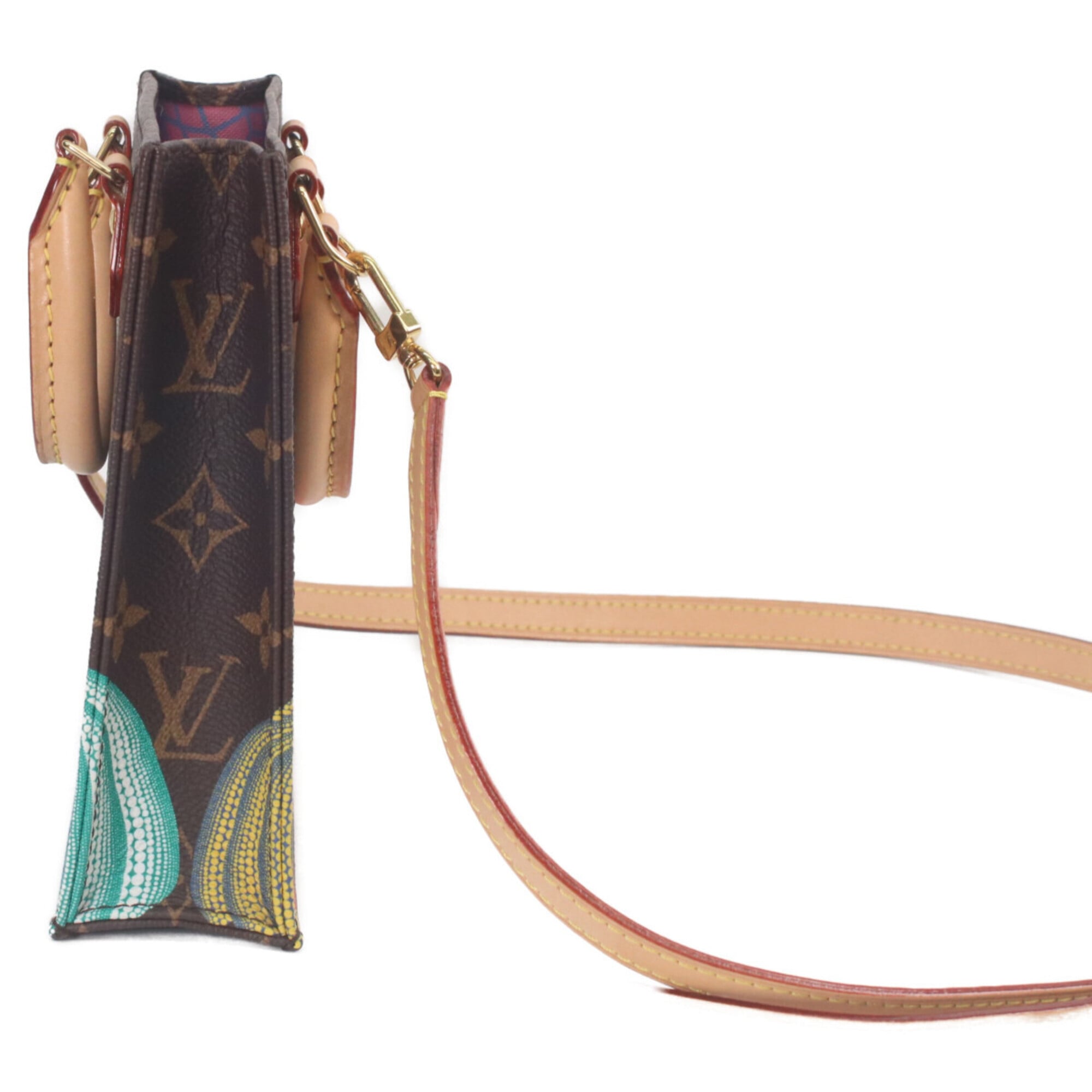 Louis Vuitton Vert Monogram Shoulder Bag (Pre-Owned)