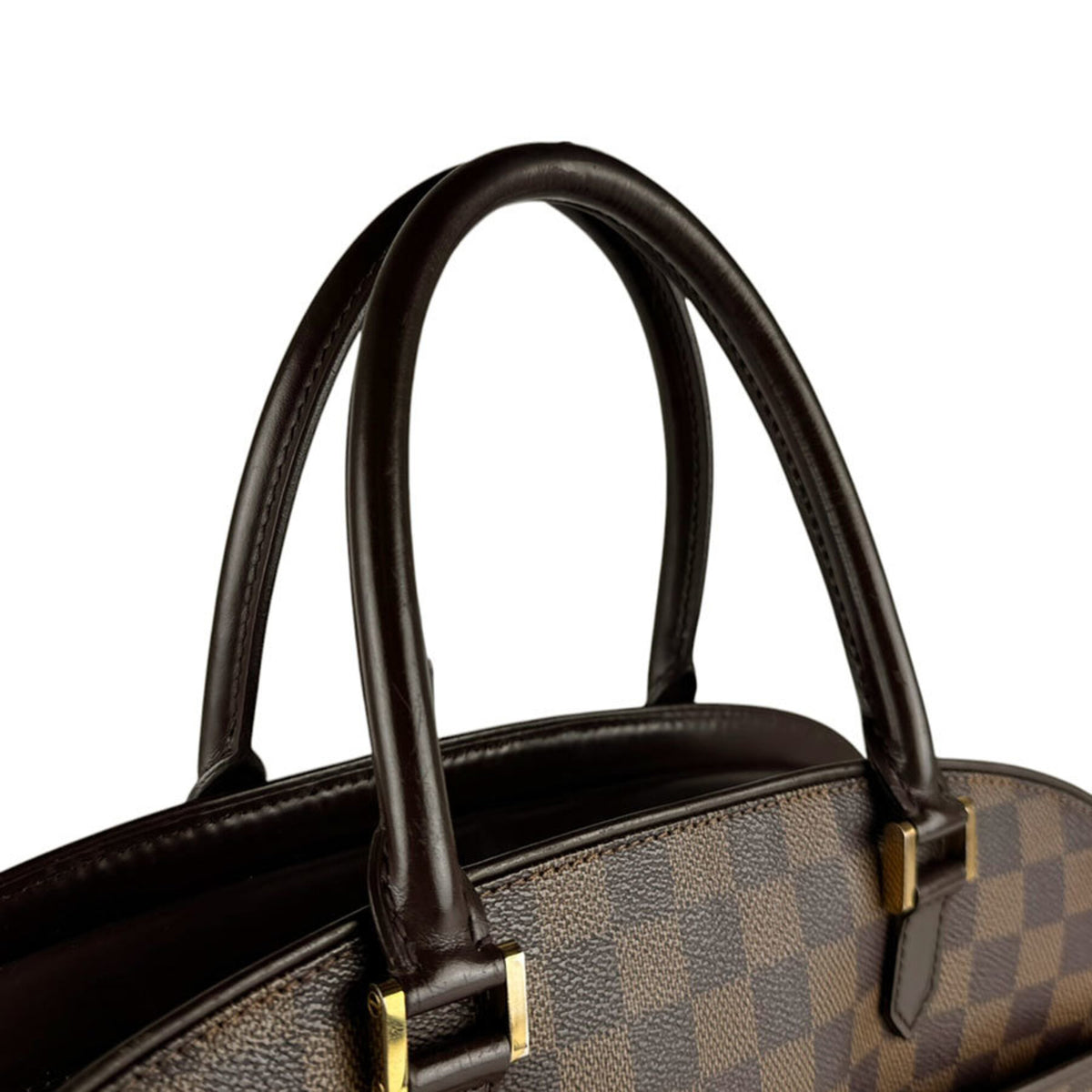 Louis Vuitton Damier Canvas Ebene Damier Canvas Handbag (Pre-Owned)
