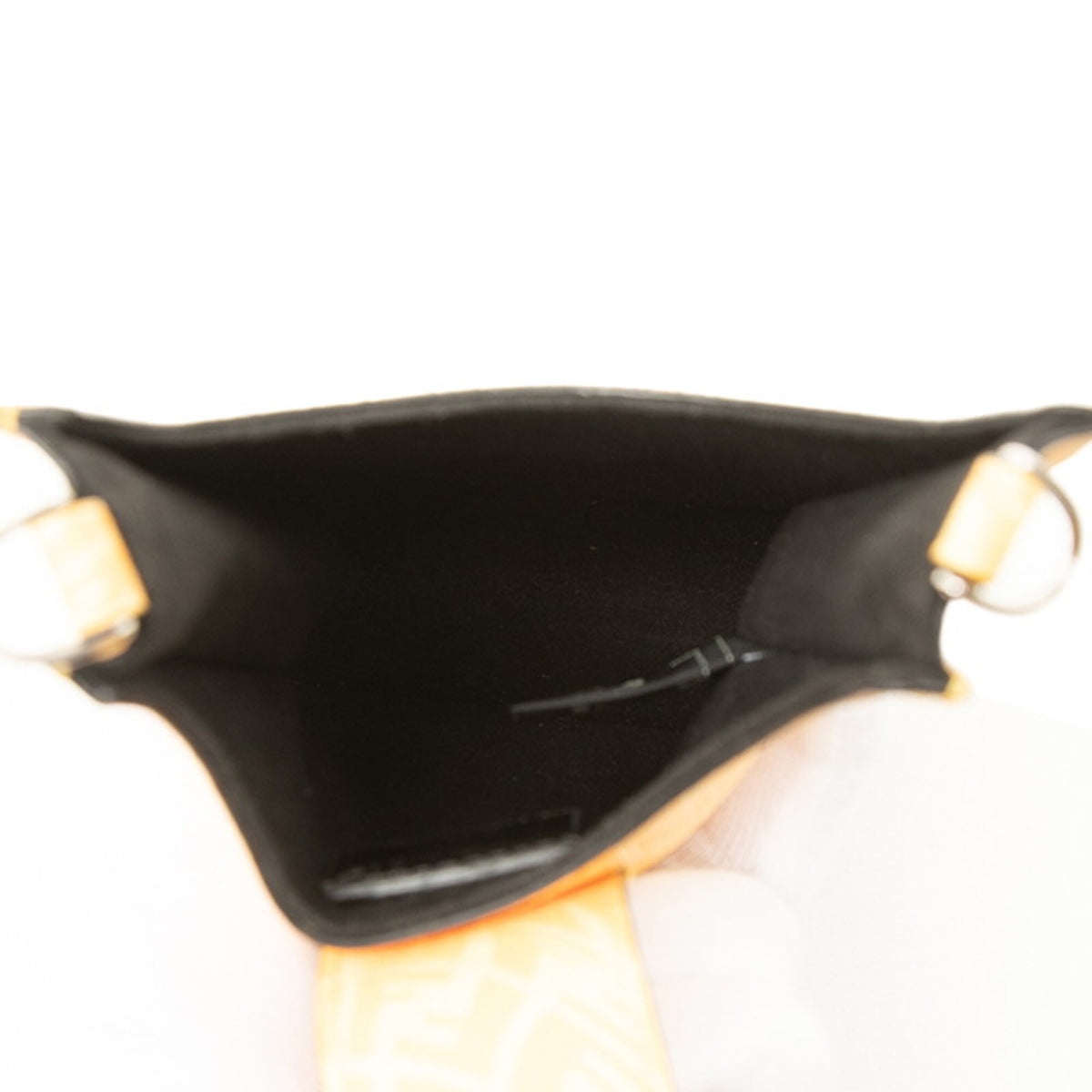 Fendi Yellow Pvc Leather Shoulder Bag (Pre-Owned)