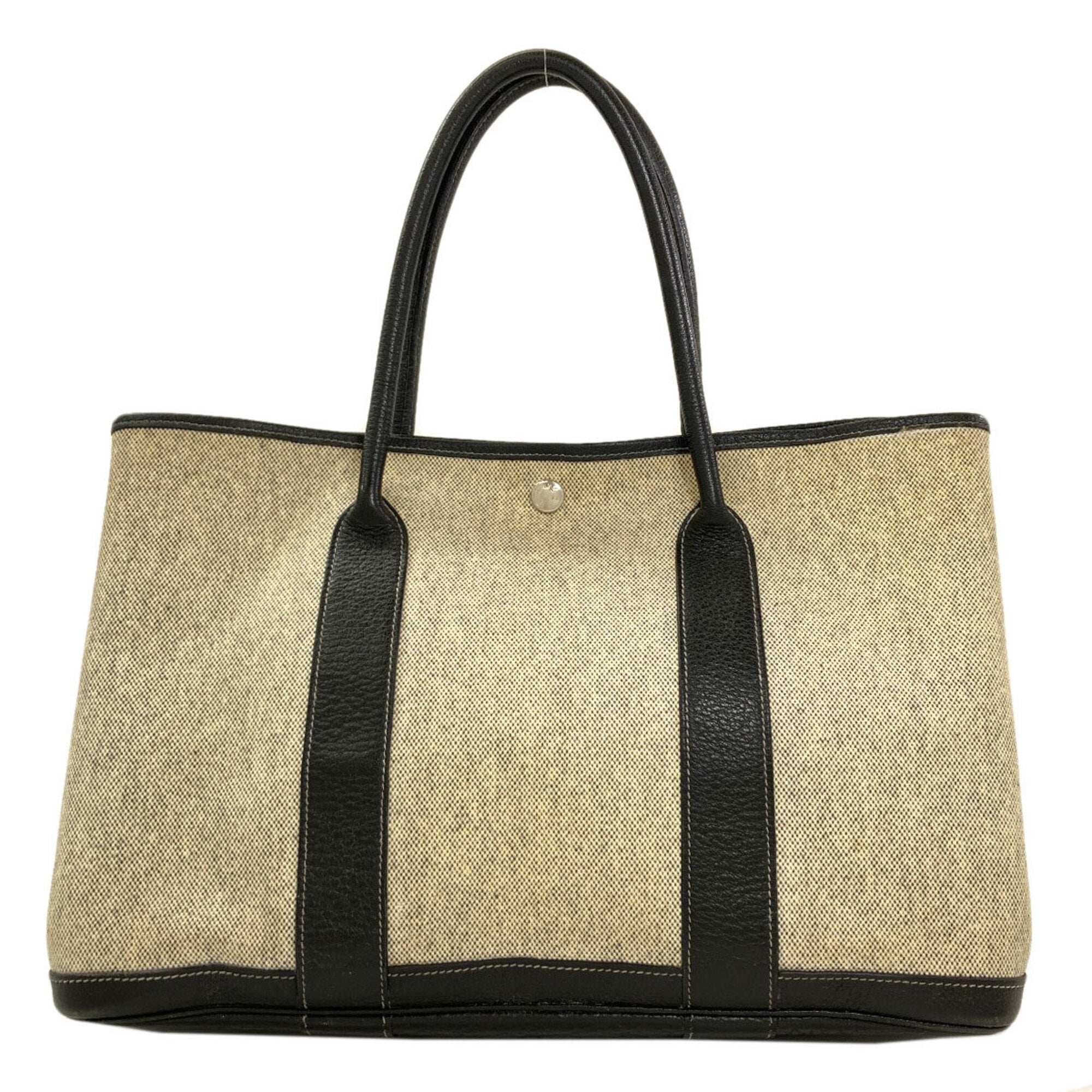 Hermes Garden Gray Handbag (Pre-Owned)