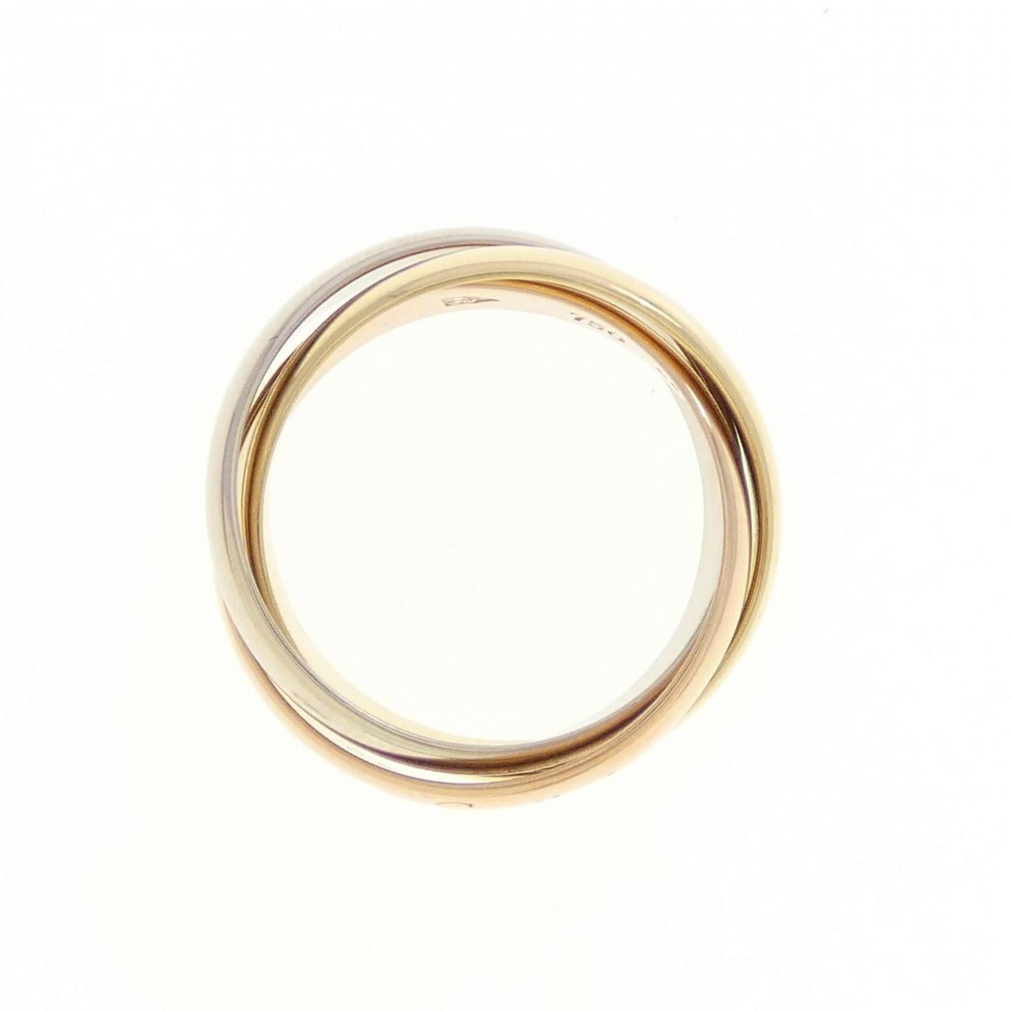 Cartier Trinity Yellow Gold (18K) Pink Gold (18K) White Gold (18K) Band Ring (Pre-Owned)