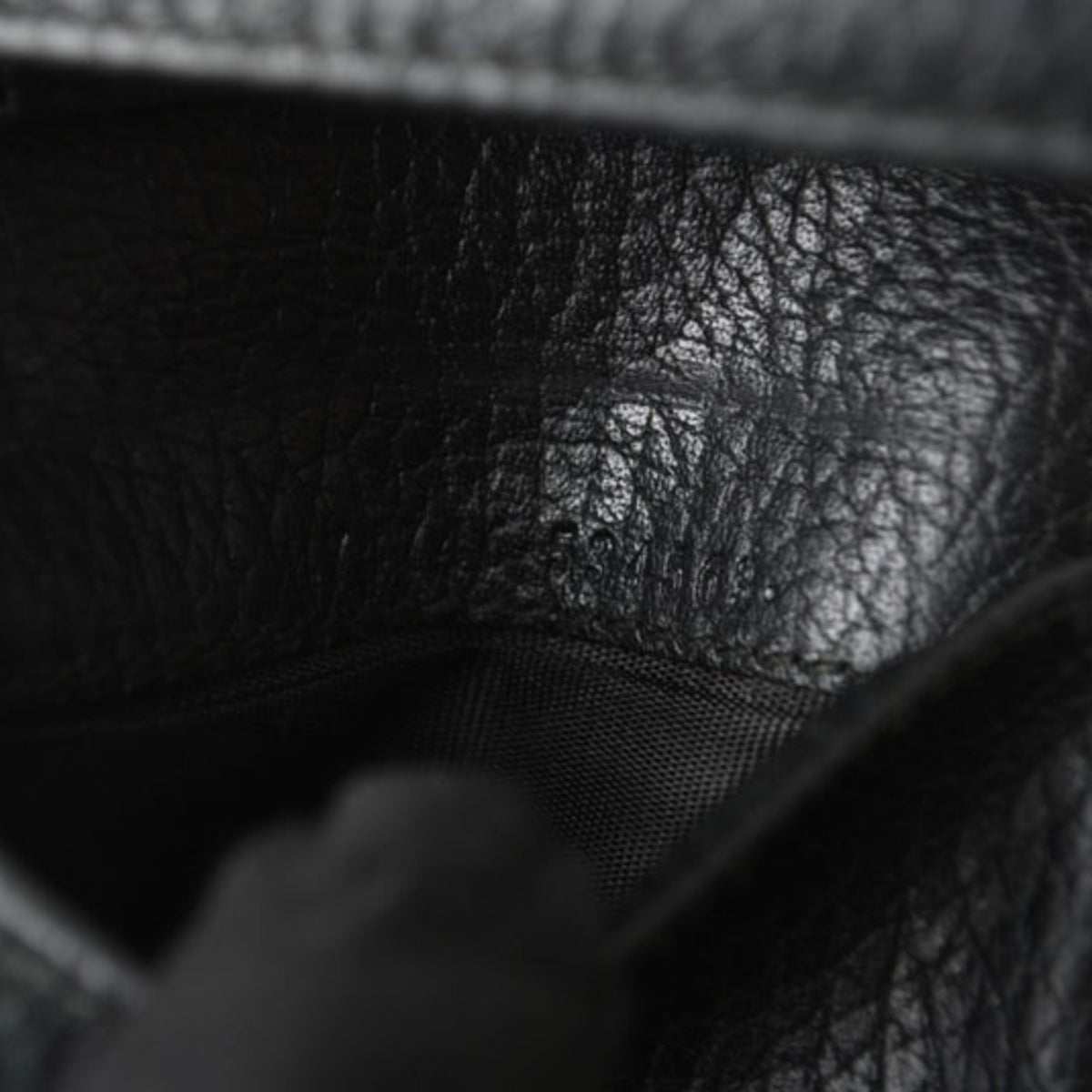 Gucci Black Leather Wallet (Tri-Fold) (Pre-Owned)