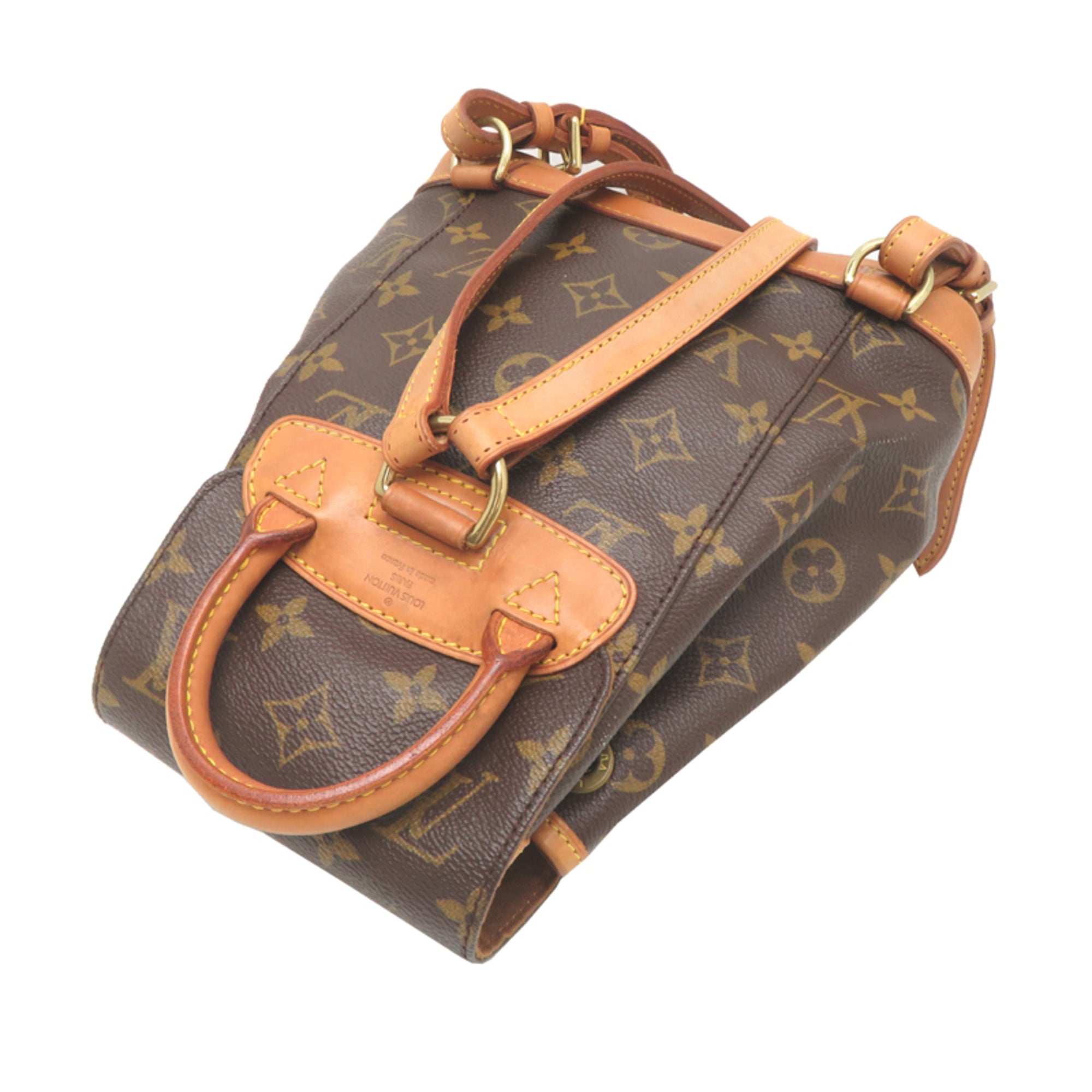 Louis Vuitton Brown Monogram Backpack (Pre-Owned)