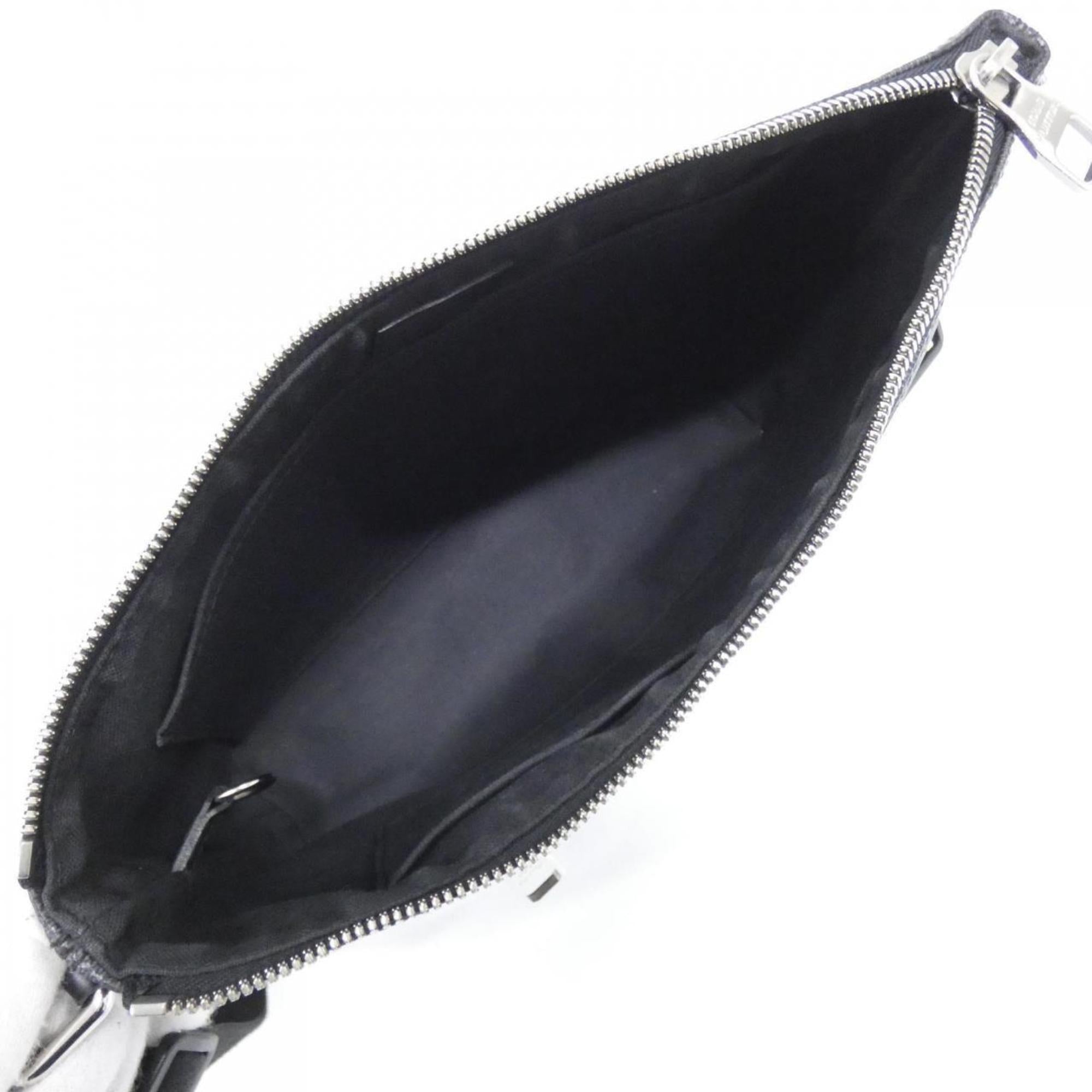 Louis Vuitton Graphite Coated Canvas Shoulder Bag (Pre-Owned)