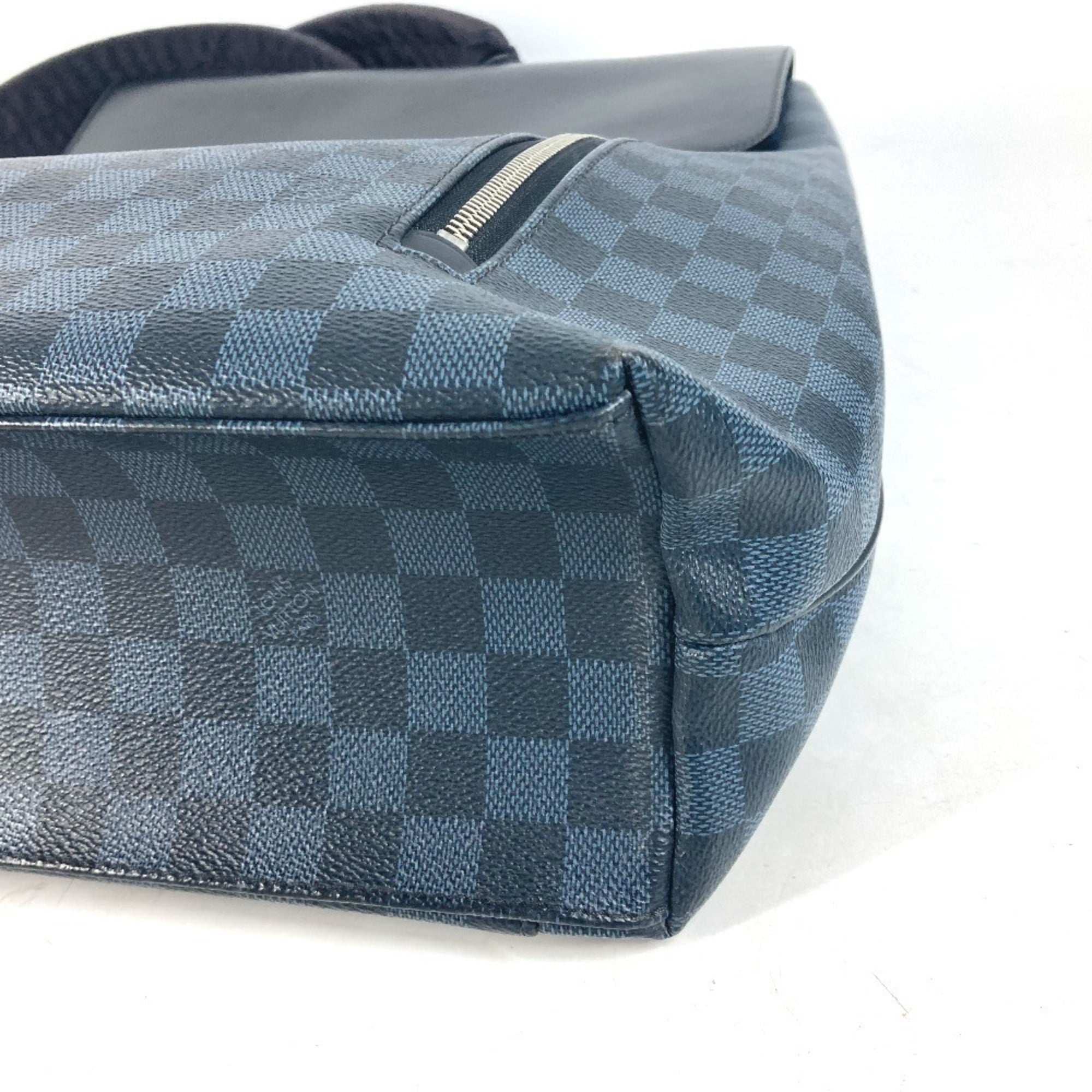 Louis Vuitton Navy Damier Canvas Backpack (Pre-Owned)
