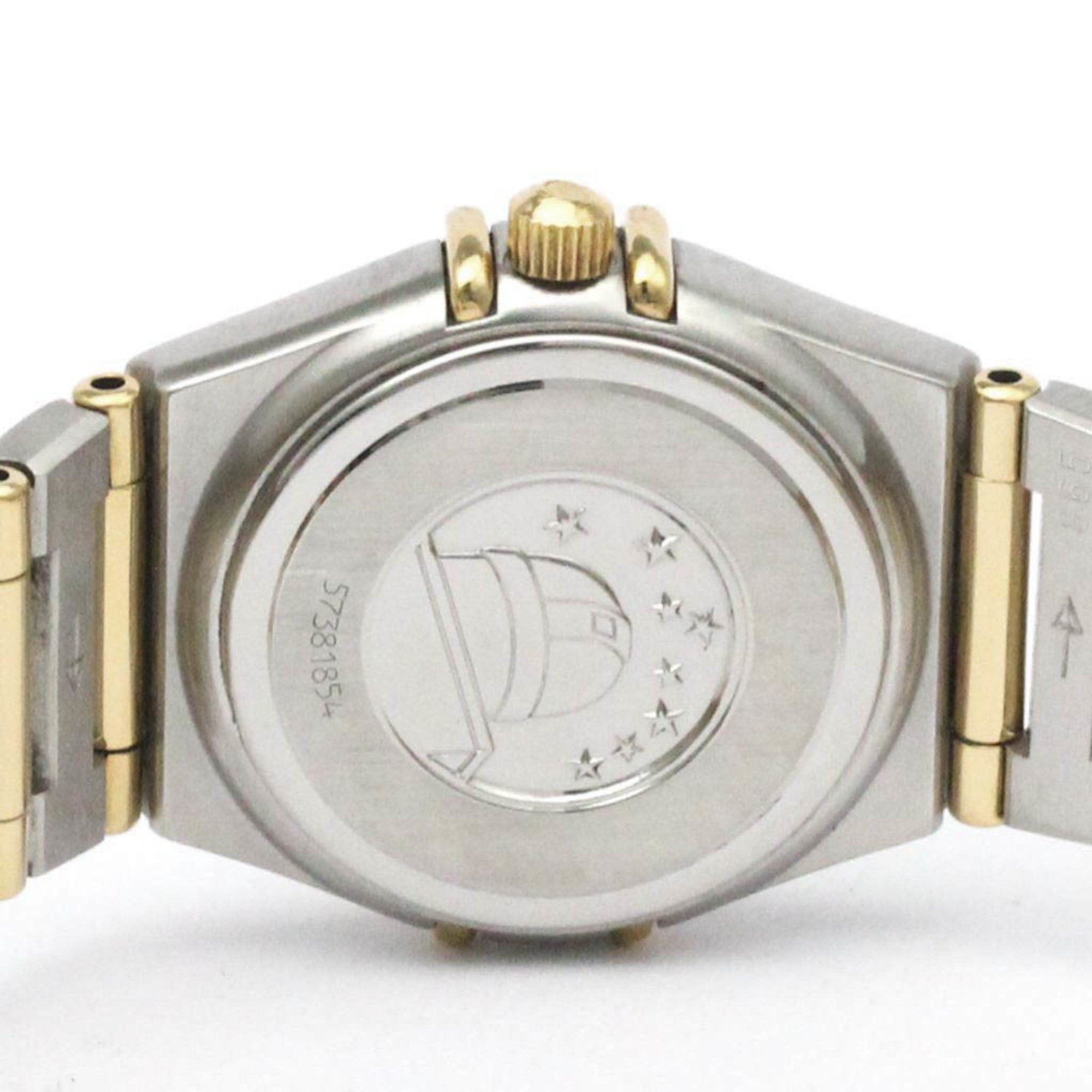 Omega Constellation Quartz Watch Stainless Steel And Yellow Gold Watch (Pre-Owned)
