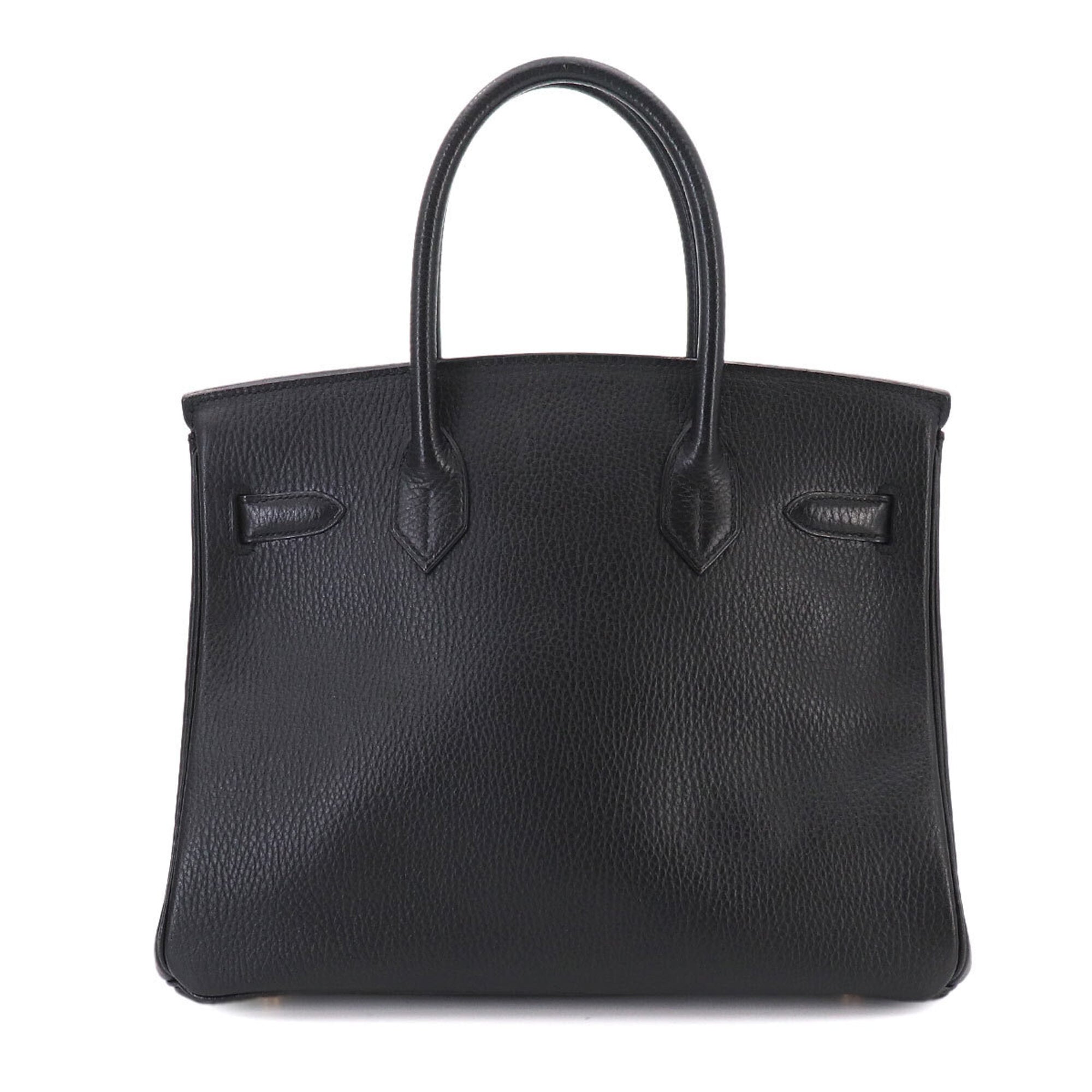 Hermes Black Ardennes Leather Handbag (Pre-Owned)