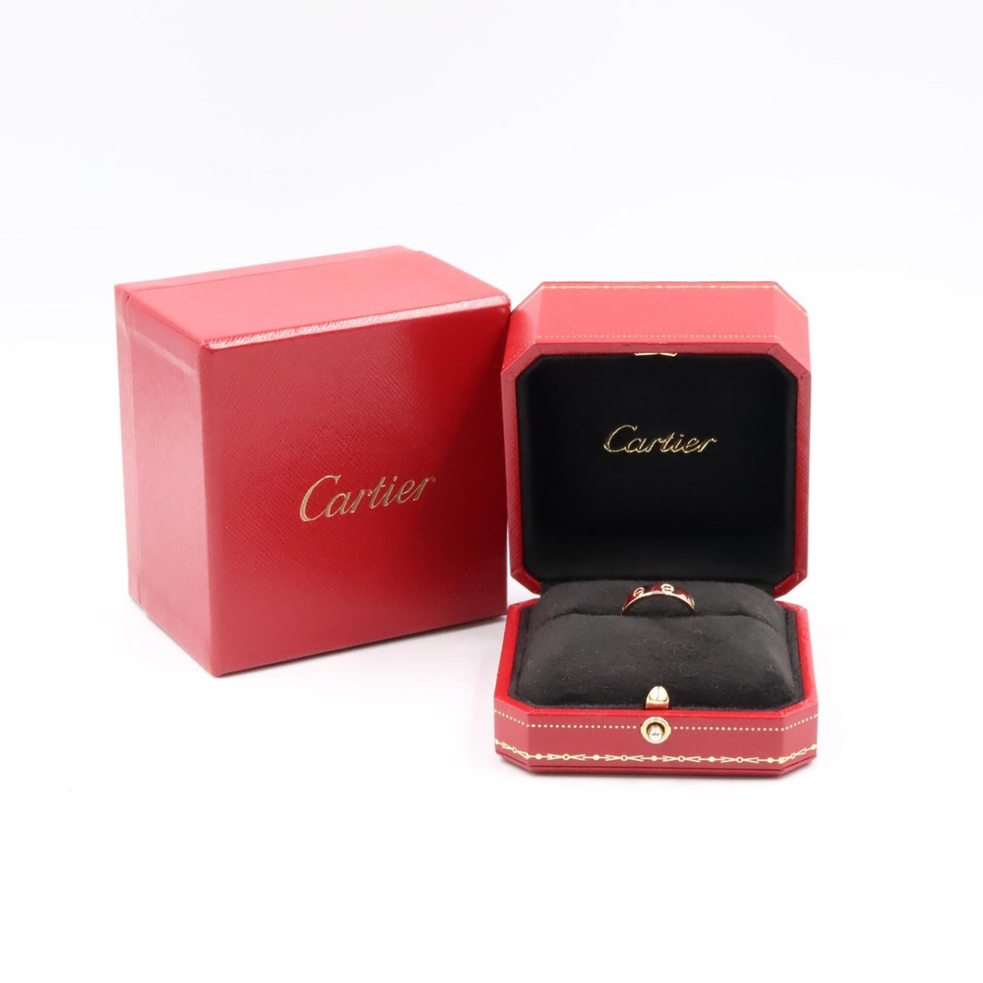Cartier Pink Gold Pink Gold (18K) Band Ring (Pre-Owned)