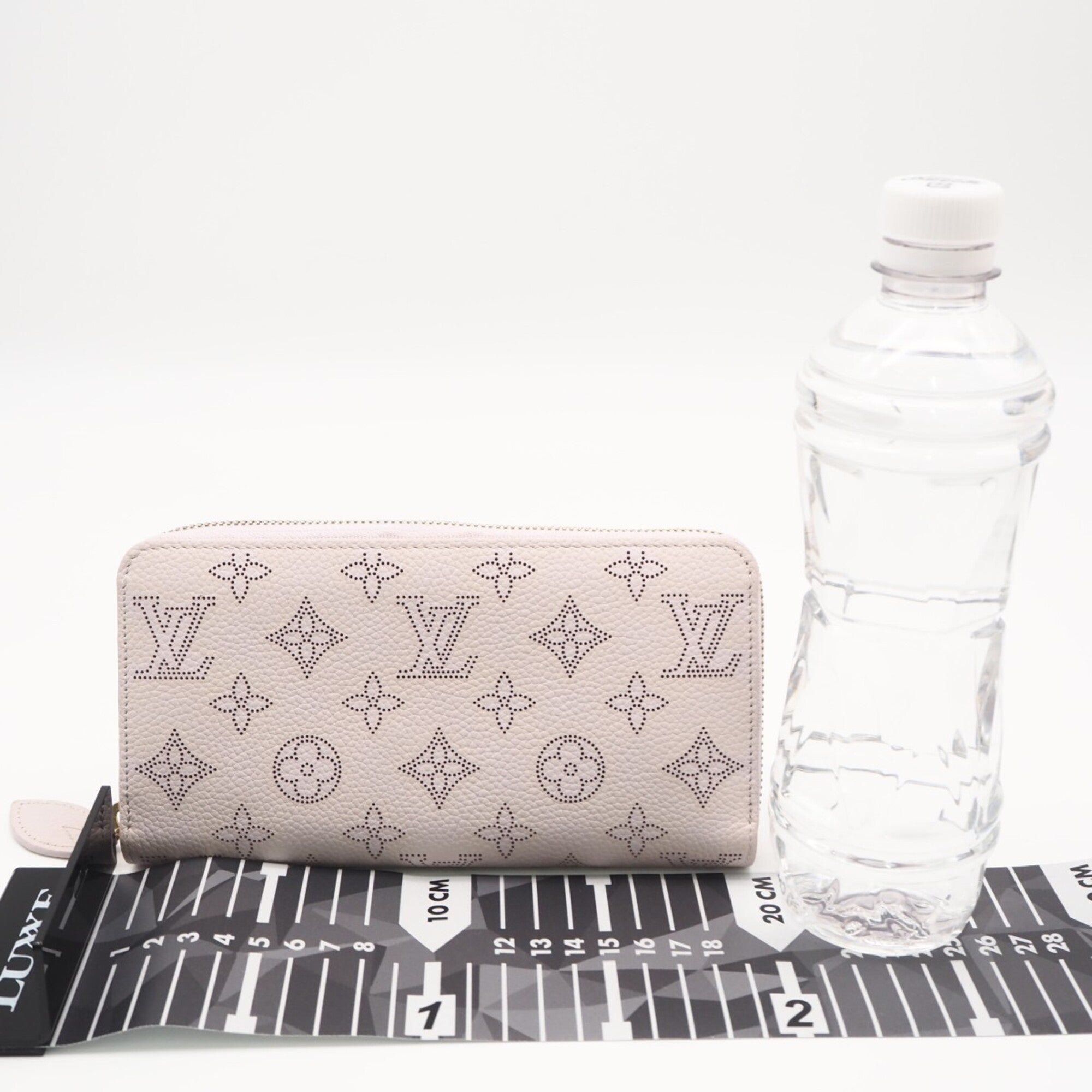 Louis Vuitton Mahina Purple Leather Long Wallet (Bi-Fold) (Pre-Owned)