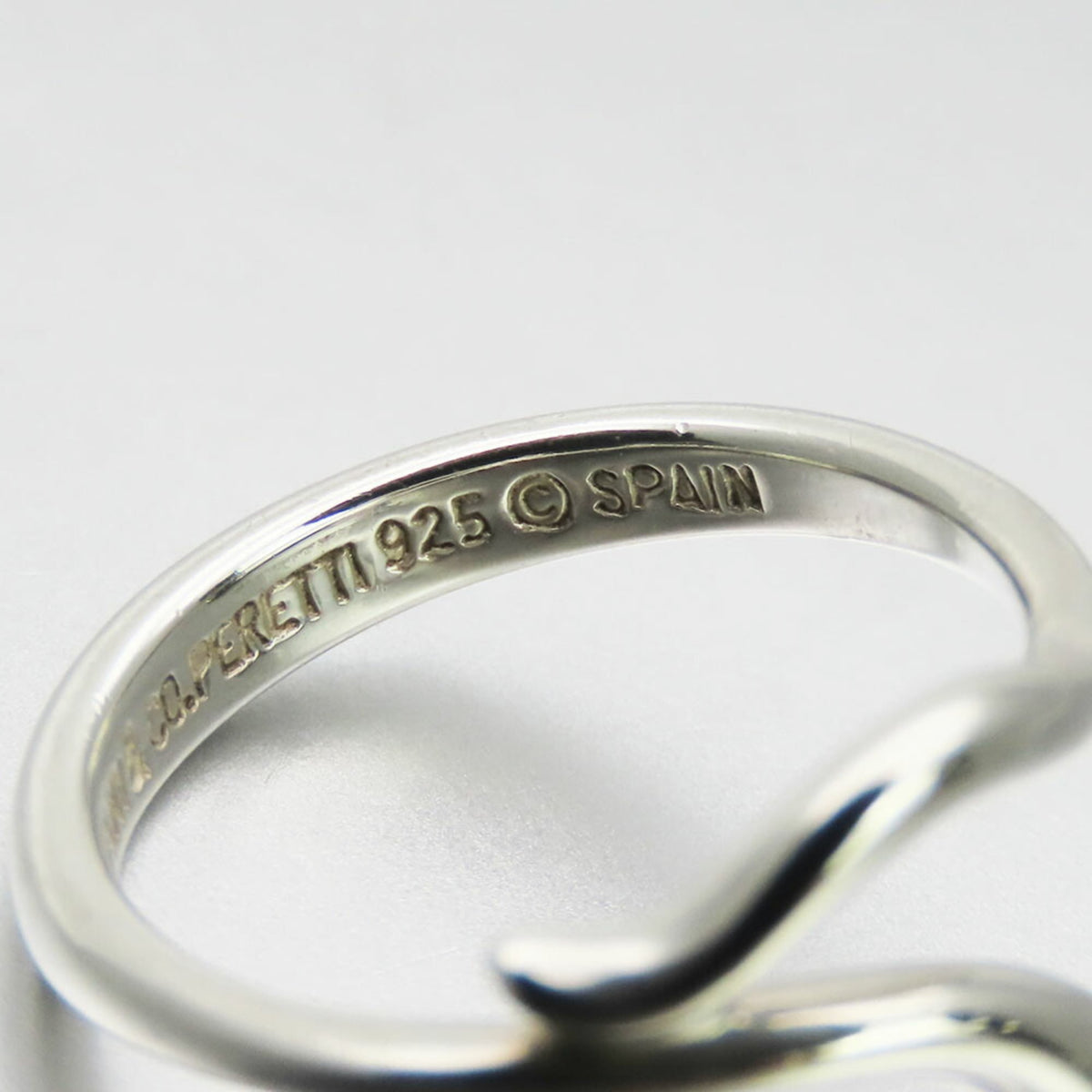Tiffany Silver 925 Band Ring (Pre-Owned)