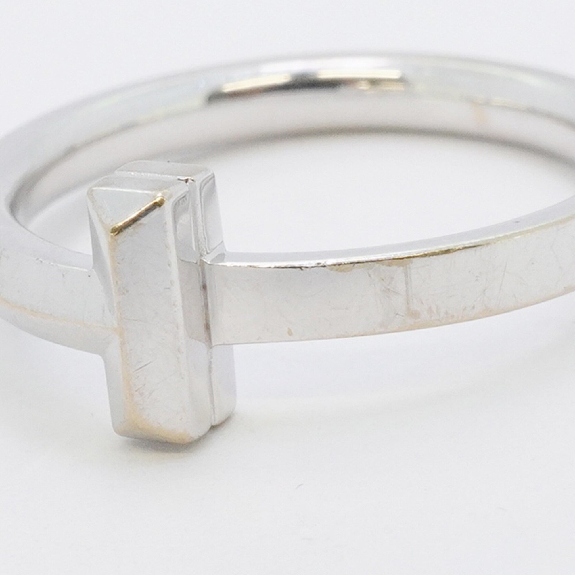 Tiffany White Gold (18K) Band Ring (Pre-Owned)
