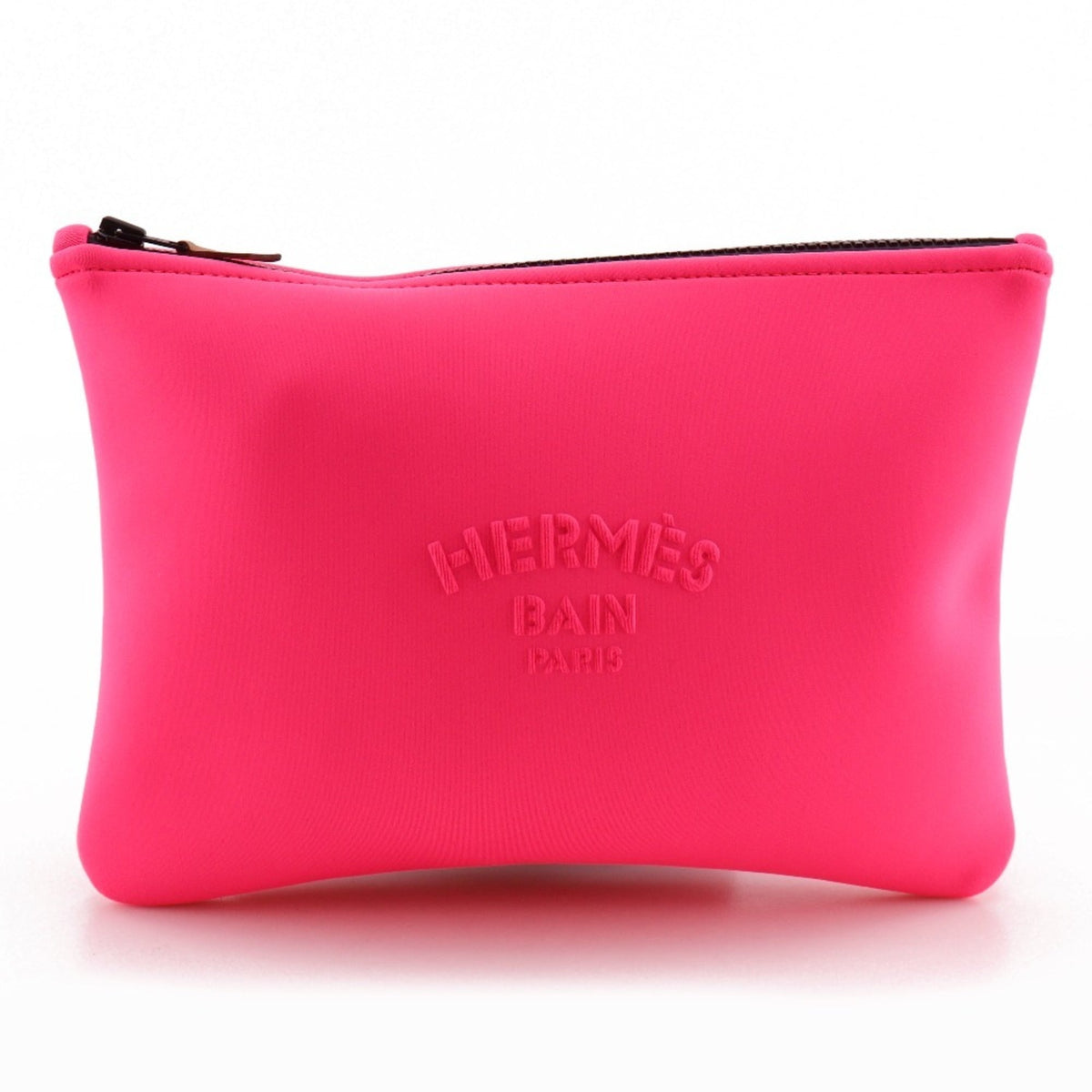 Hermes Pink Elastane Pouch (Pre-Owned)