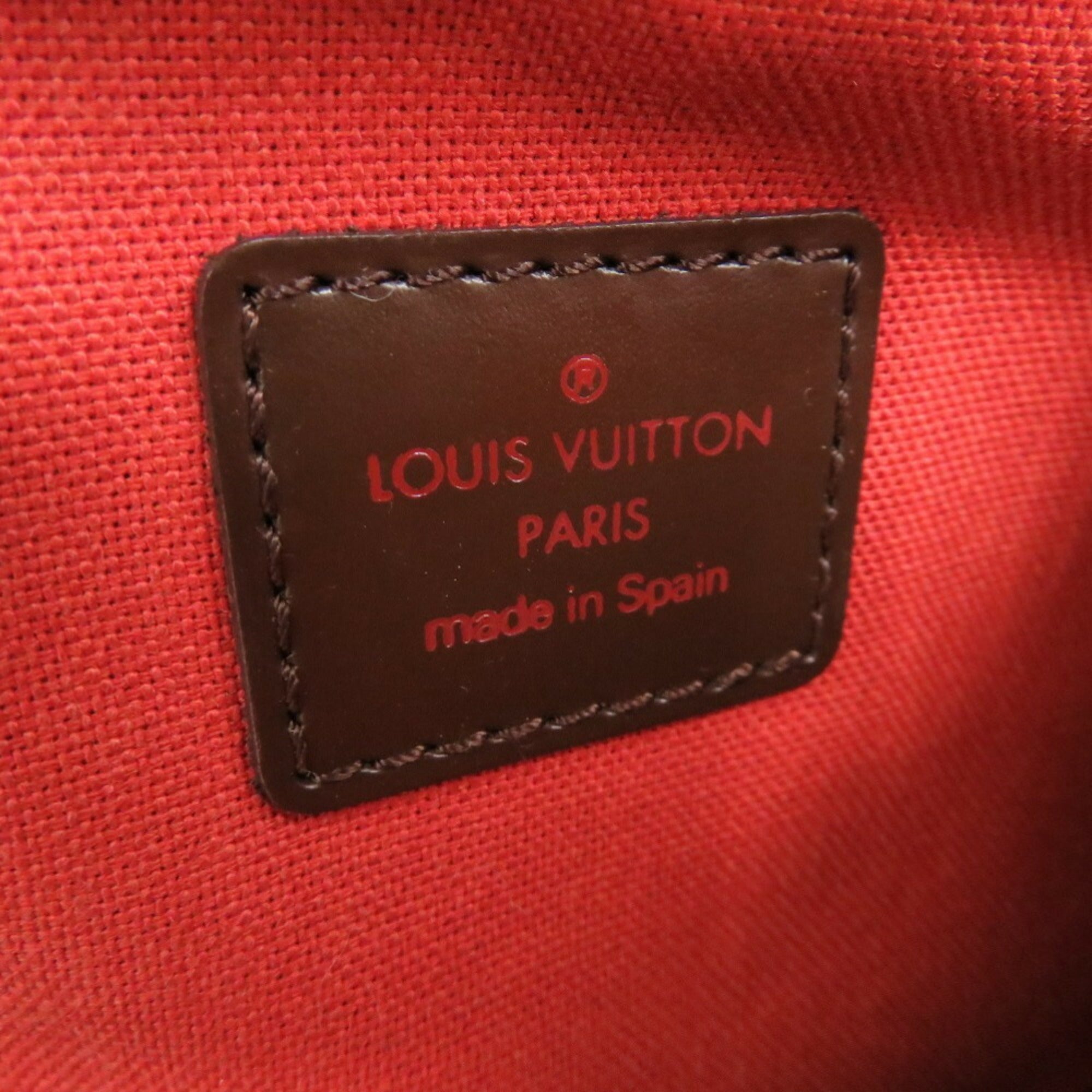 Louis Vuitton Damier Canvas Ebene Damier Canvas Sling Bag (Pre-Owned)