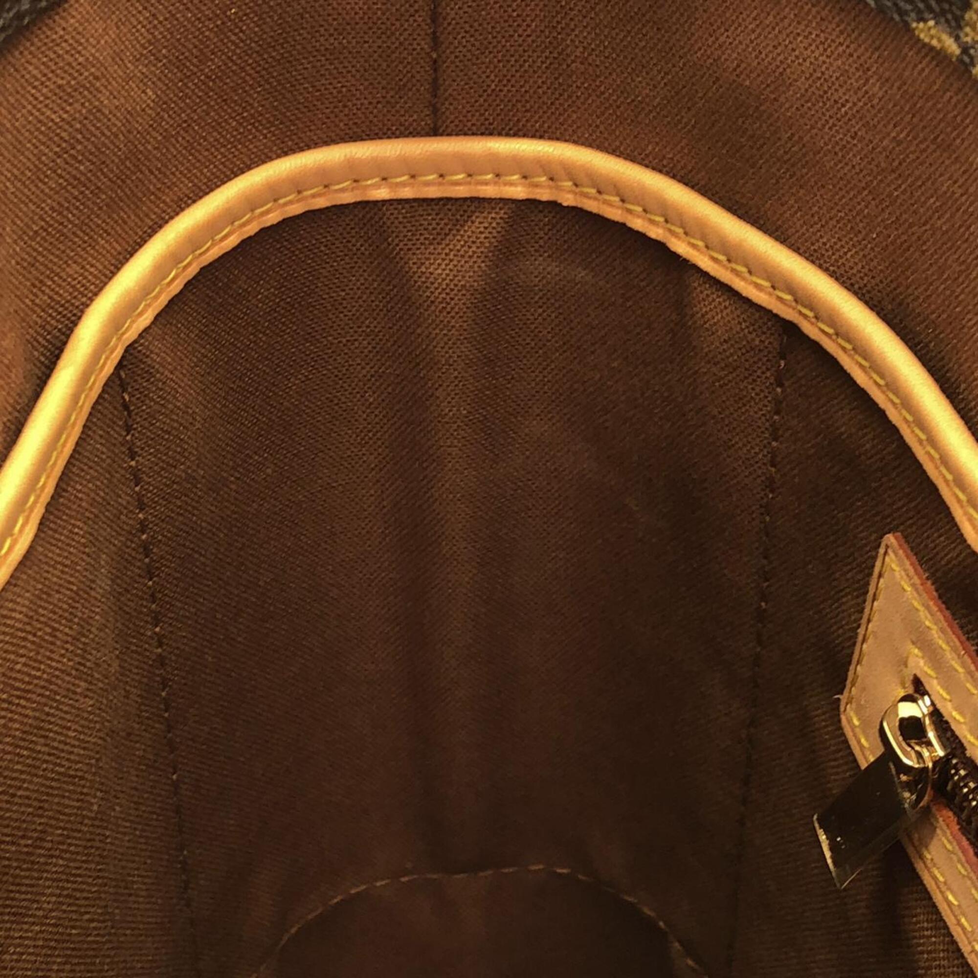 Louis Vuitton Marron Coated Canvas Handbag (Pre-Owned)