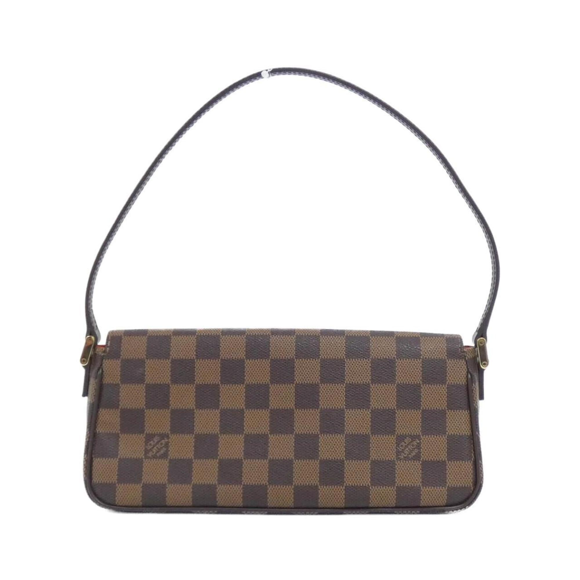 Louis Vuitton Ebene Coated Canvas Shoulder Bag (Pre-Owned)