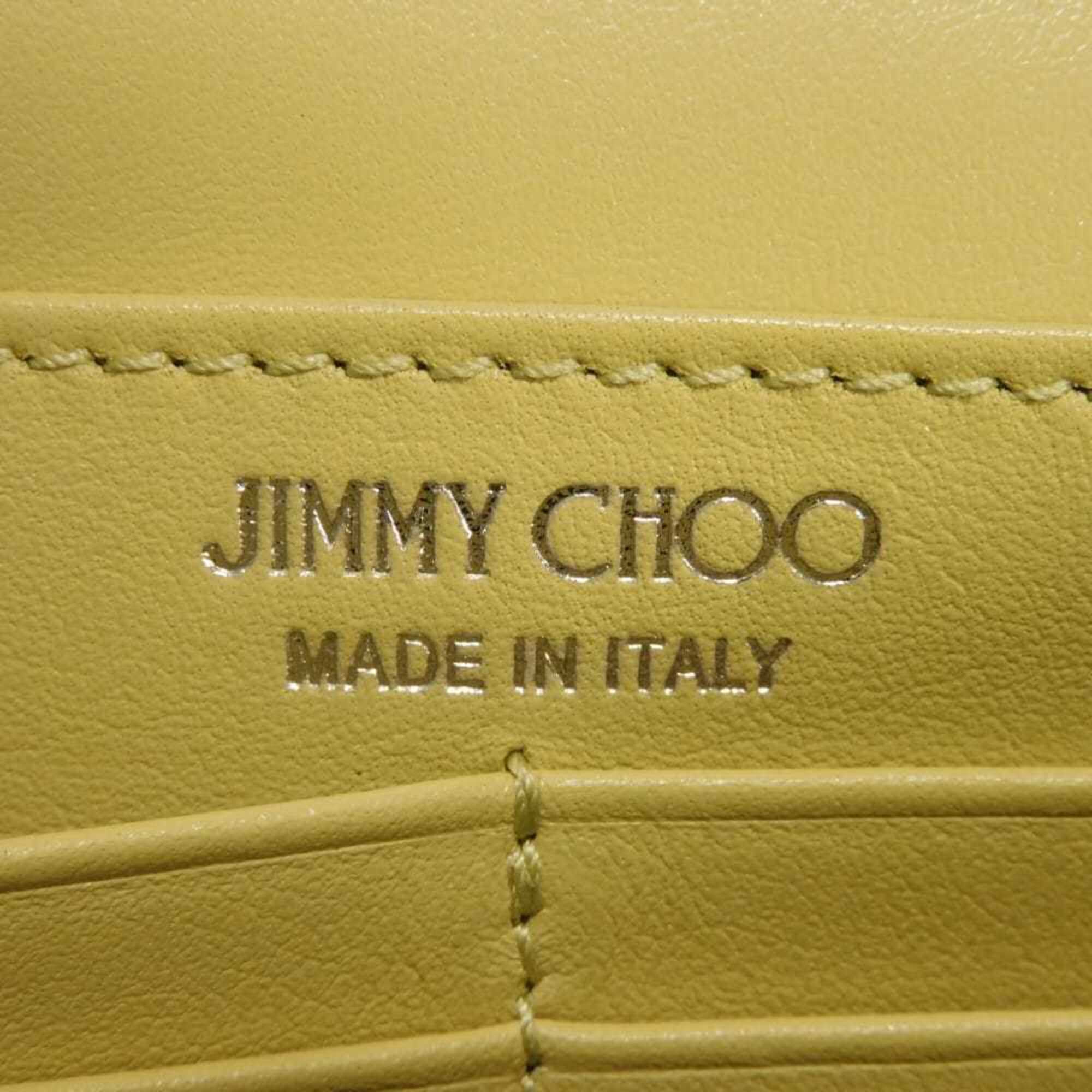 Jimmy Choo Ivory White Leather Shoulder Bag (Pre-Owned)