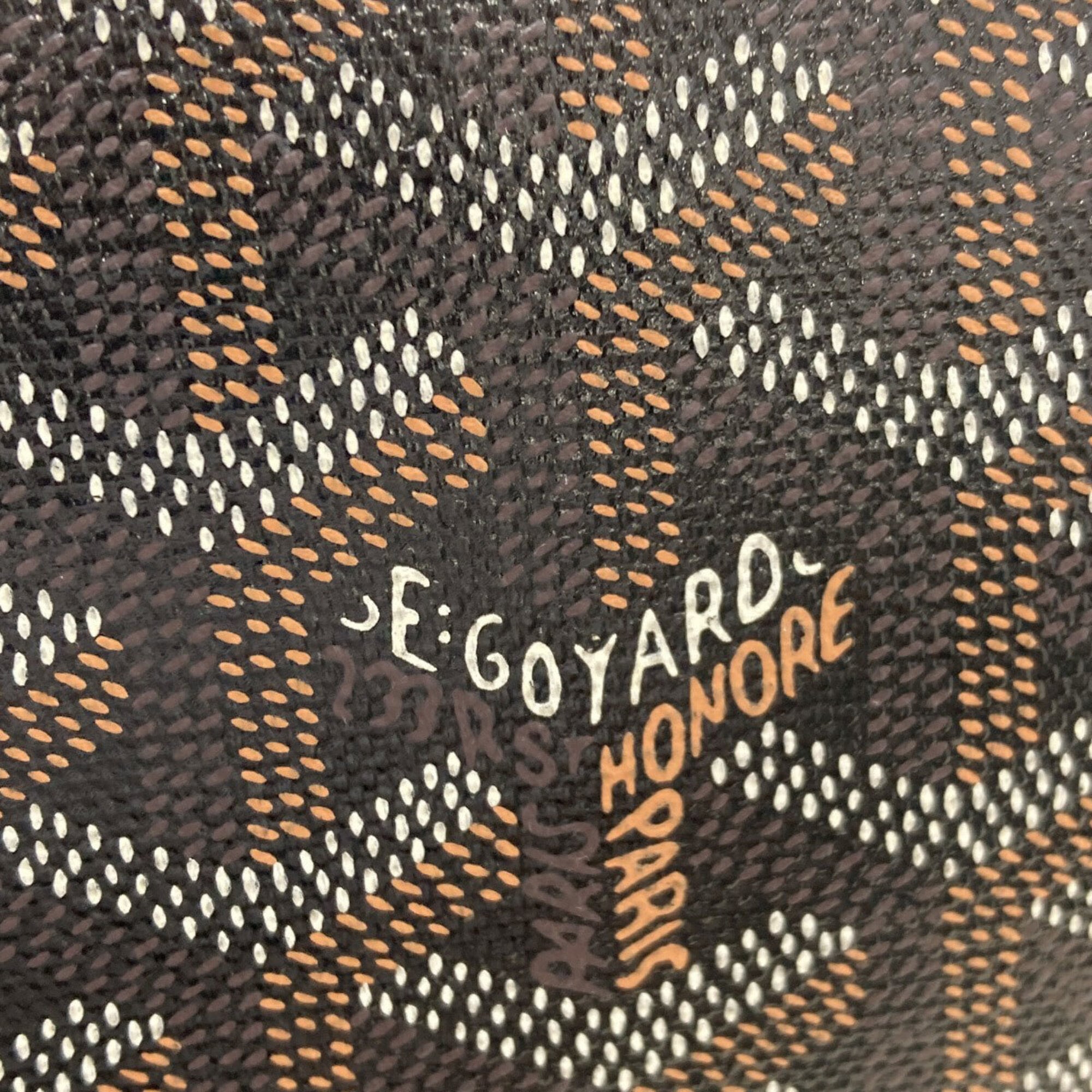Goyard Brown Pvc Tote Bag (Pre-Owned)
