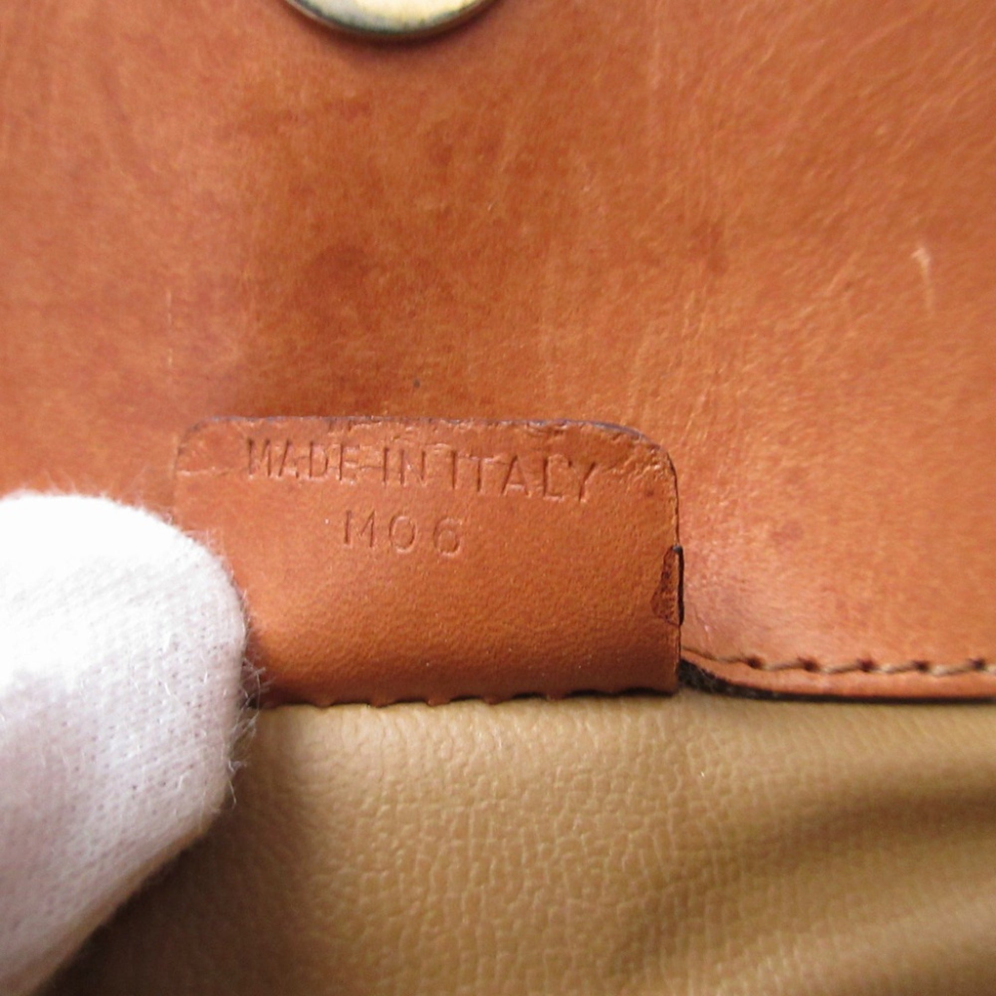 Celine Beige Brown Pvc Leather Clutch Bag (Pre-Owned)