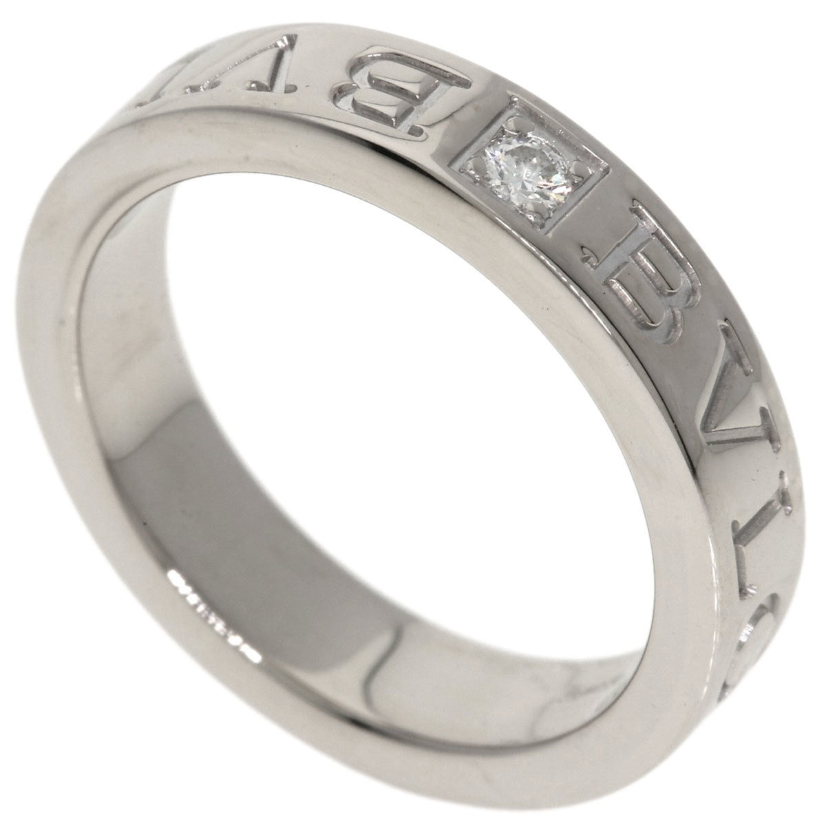 Bvlgari White Gold (18K) Band Ring (Pre-Owned)