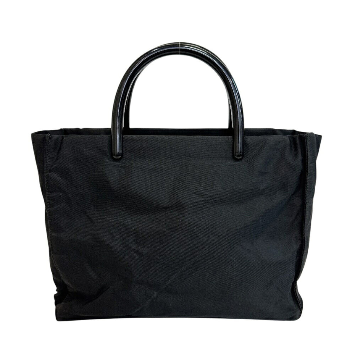 Prada Black Nylon Tote Bag (Pre-Owned)