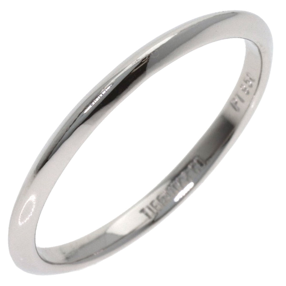 Tiffany Platinum 950 Band Ring (Pre-Owned)
