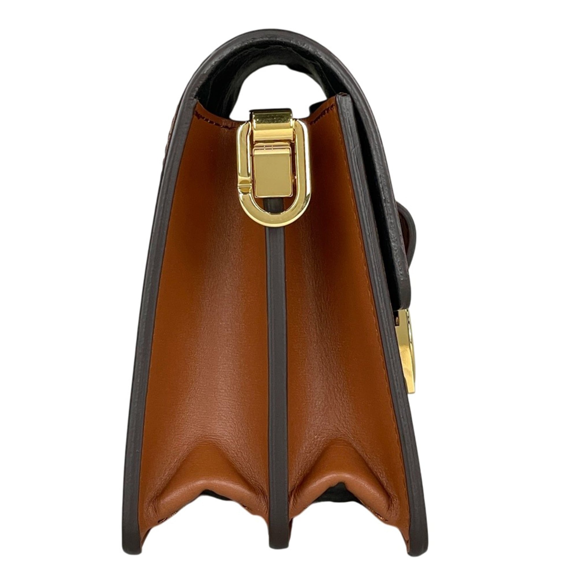 Louis Vuitton Brown Monogram Monogram Monogram Reverse Shoulder Bag (Pre-Owned)