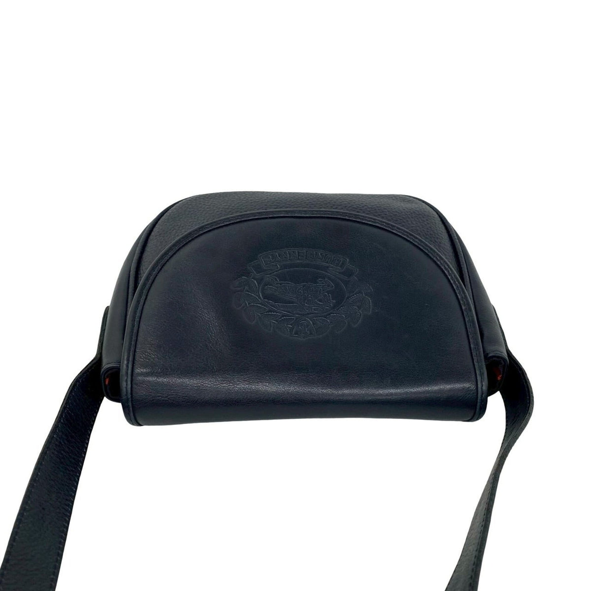Burberry Navy Leather Shoulder Bag (Pre-Owned)