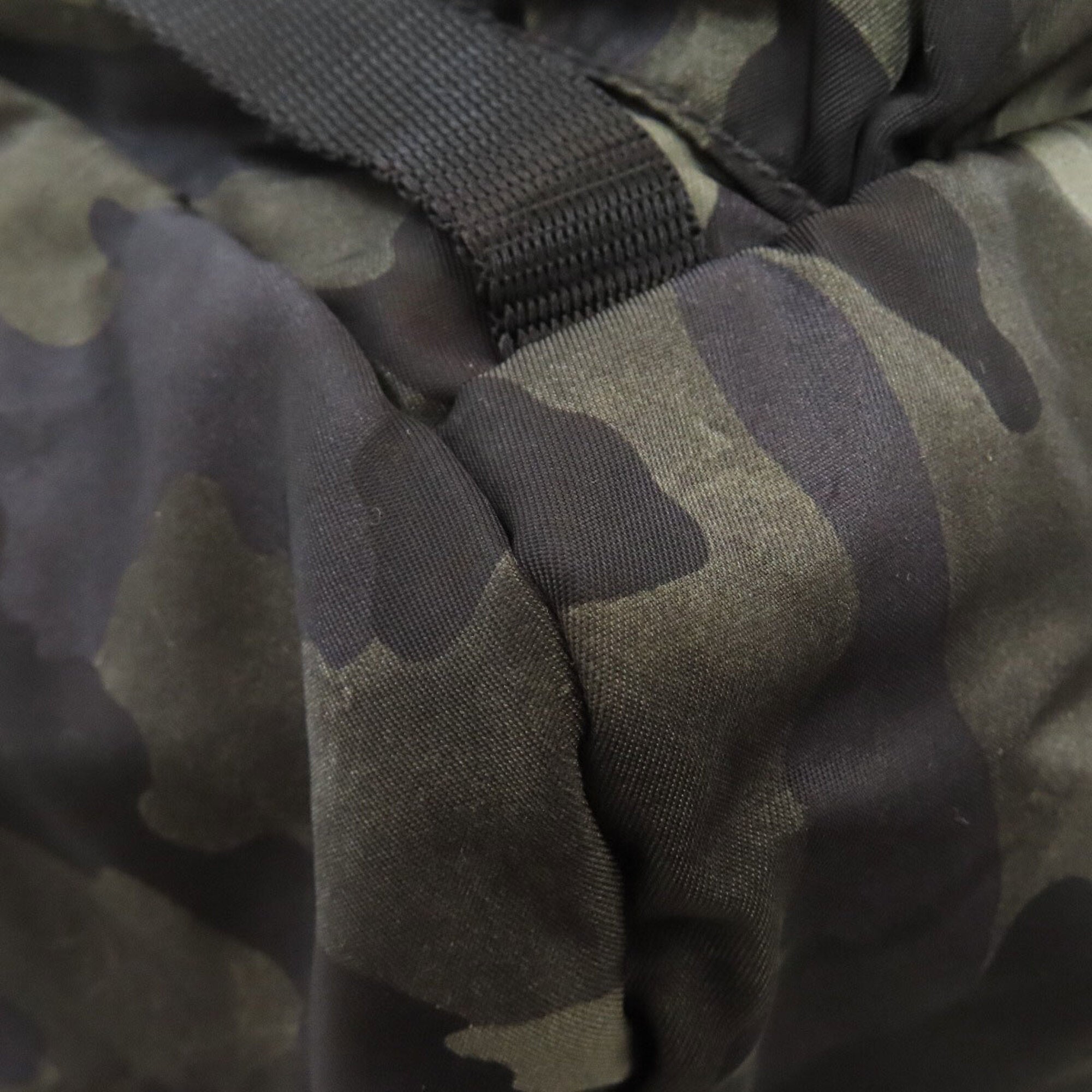 Prada Khaki Nylon Backpack (Pre-Owned)