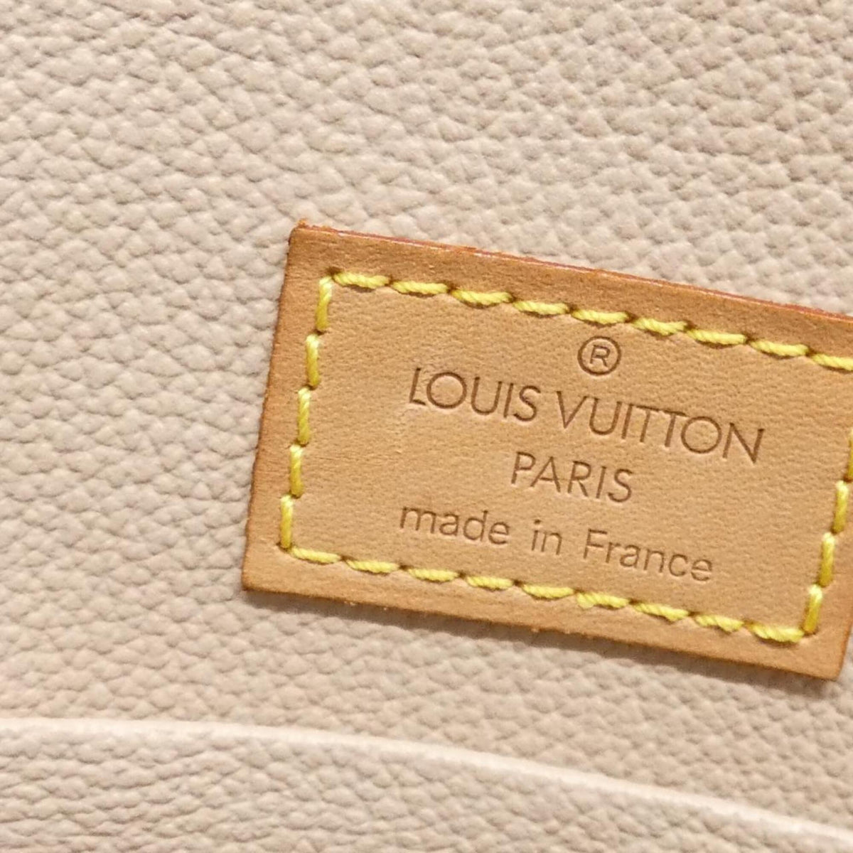 Louis Vuitton Brown Coated Canvas Handbag (Pre-Owned)