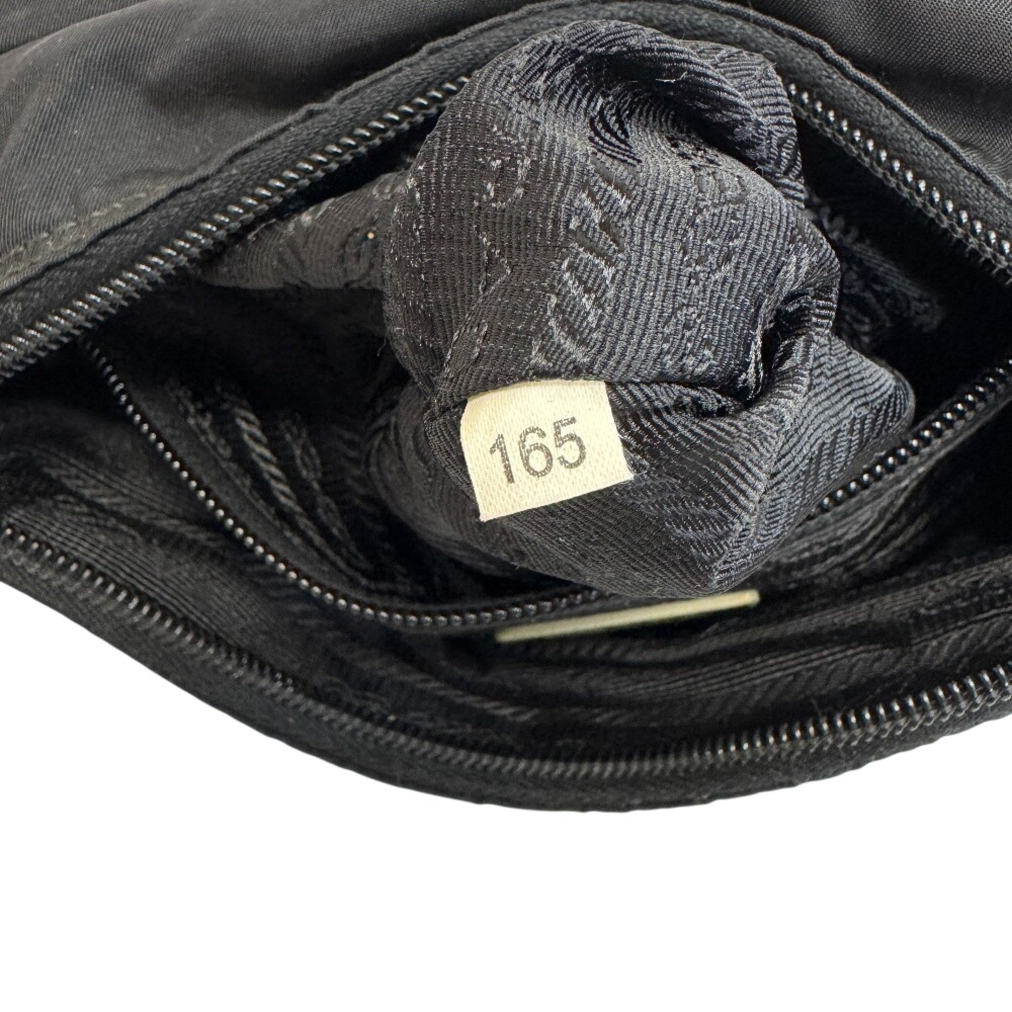 Prada Black Nylon Shoulder Bag (Pre-Owned)